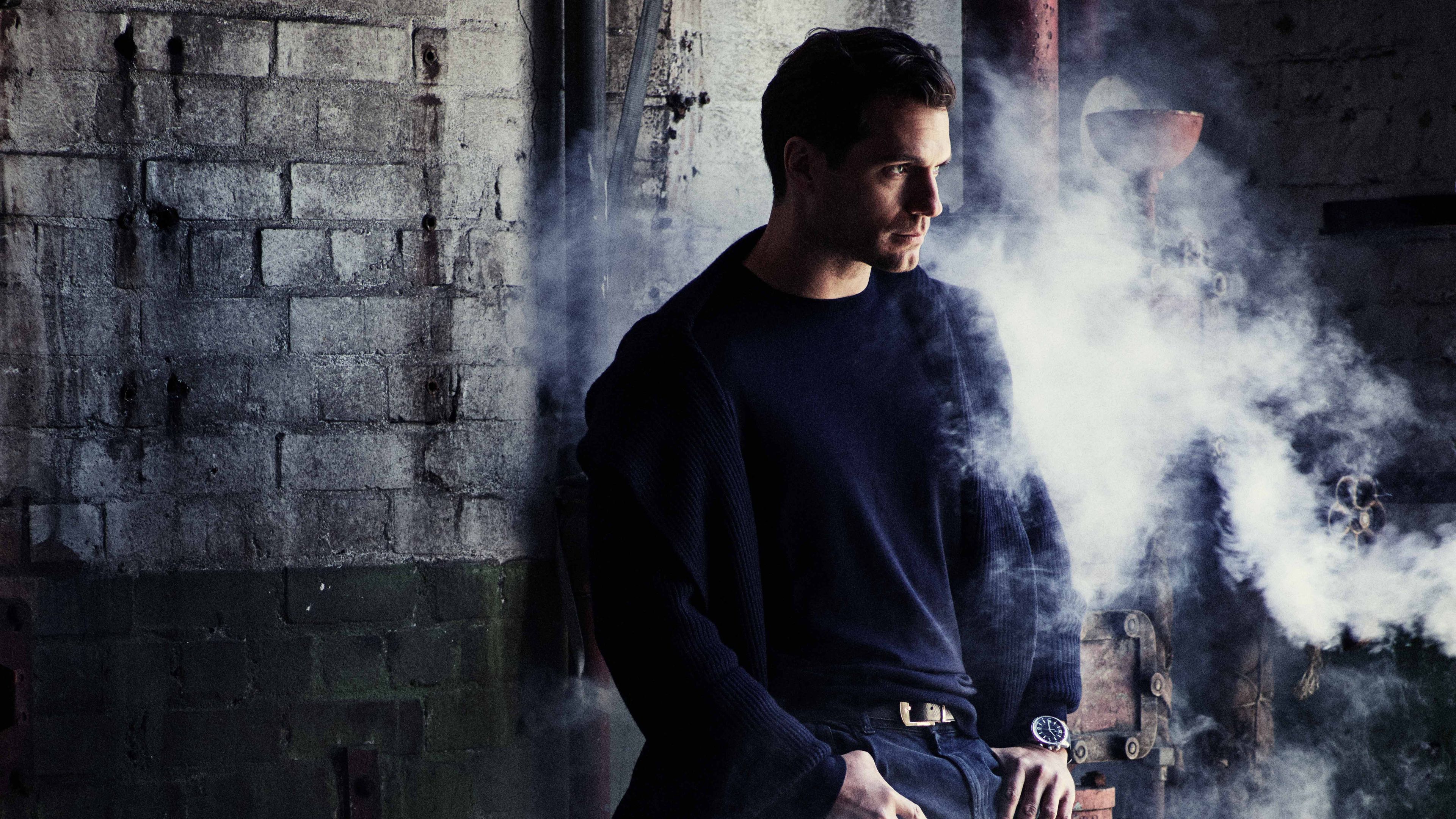 Henry Cavill con fumo, 3840x2160 Ultra HD, 4K TV