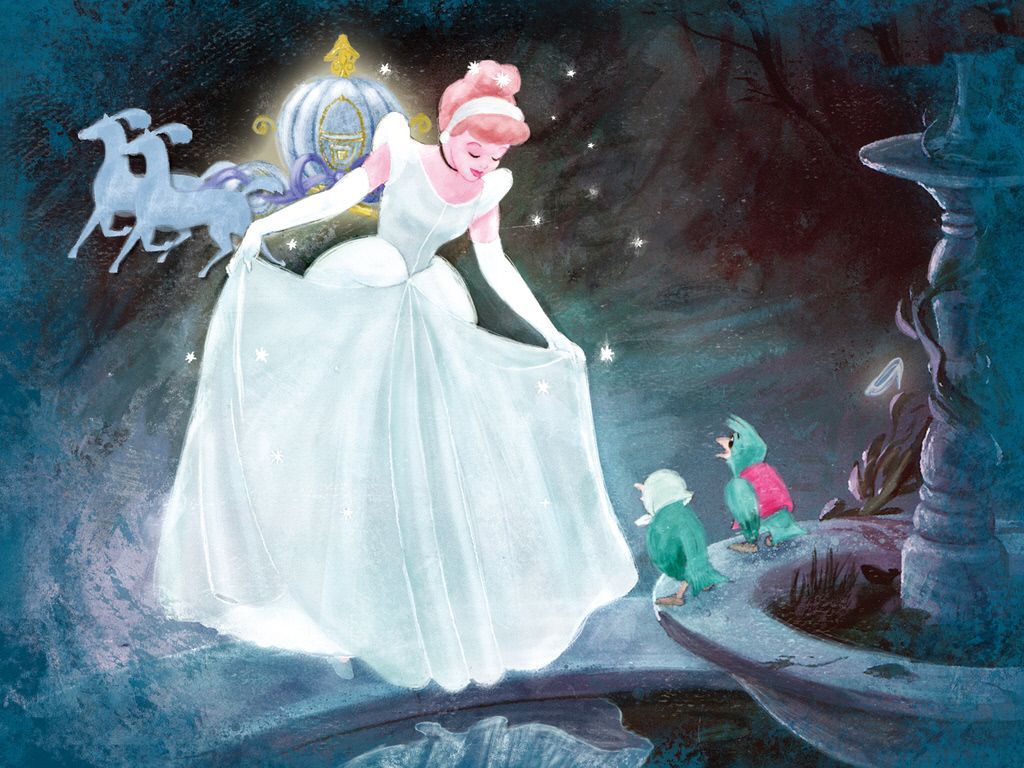 Cenerentola con carrozza magica, 1024x768 HD, PC Desktop