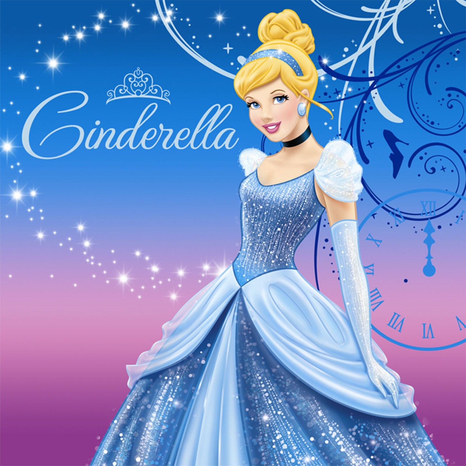 Cenerentola Disney principessa azzurra, 1600x1600 900p, PC
