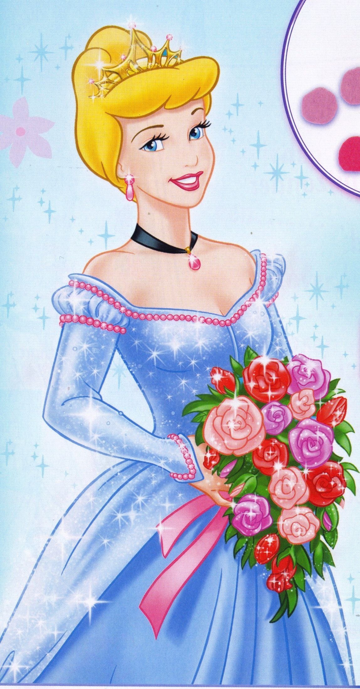 Cenerentola Disney Princess bouquet, 1148x2196 Full HD Verticale, Smartphone