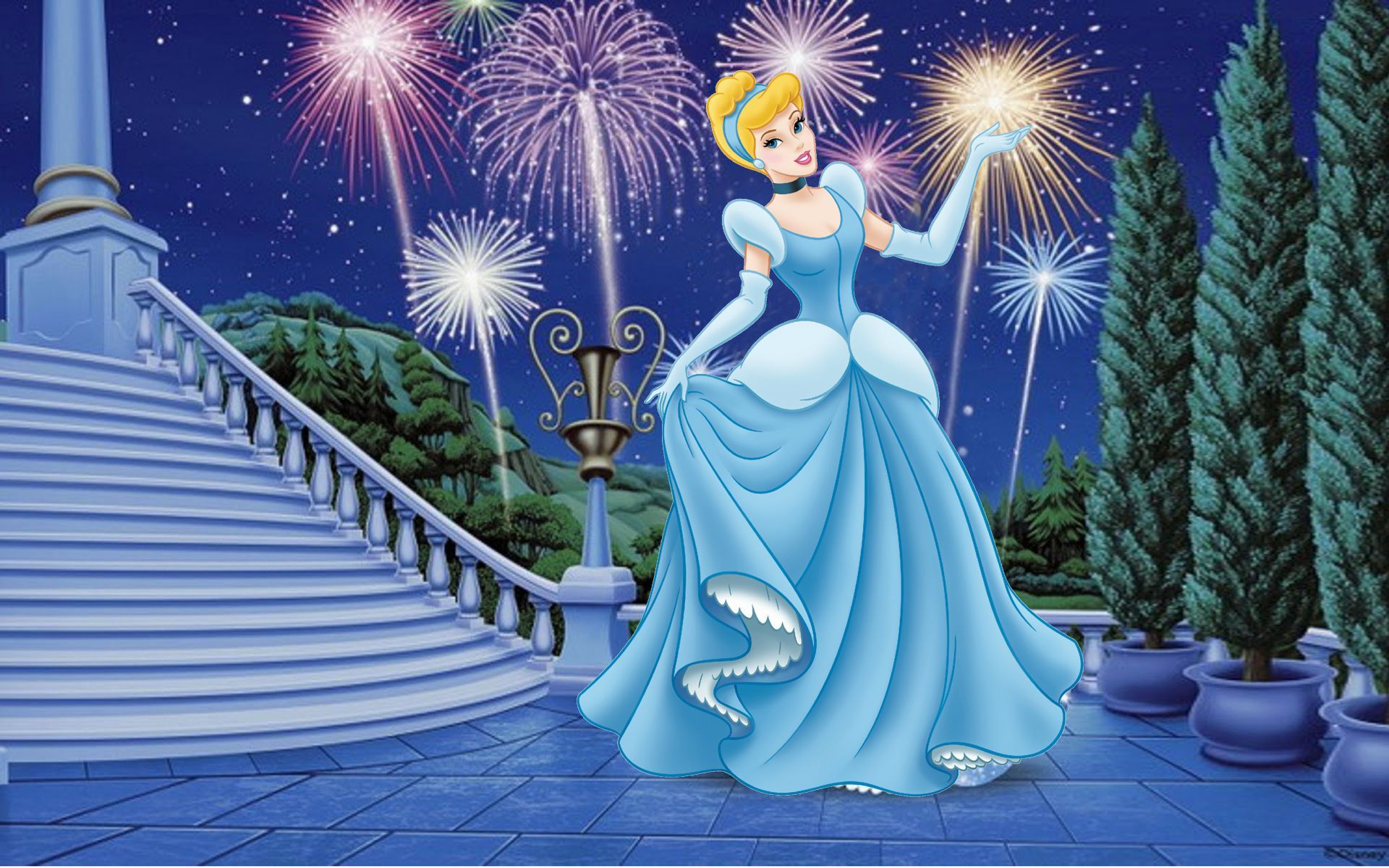 Cenerentola con fuochi d'artificio, 1920x1200 WUXGA, Desktop