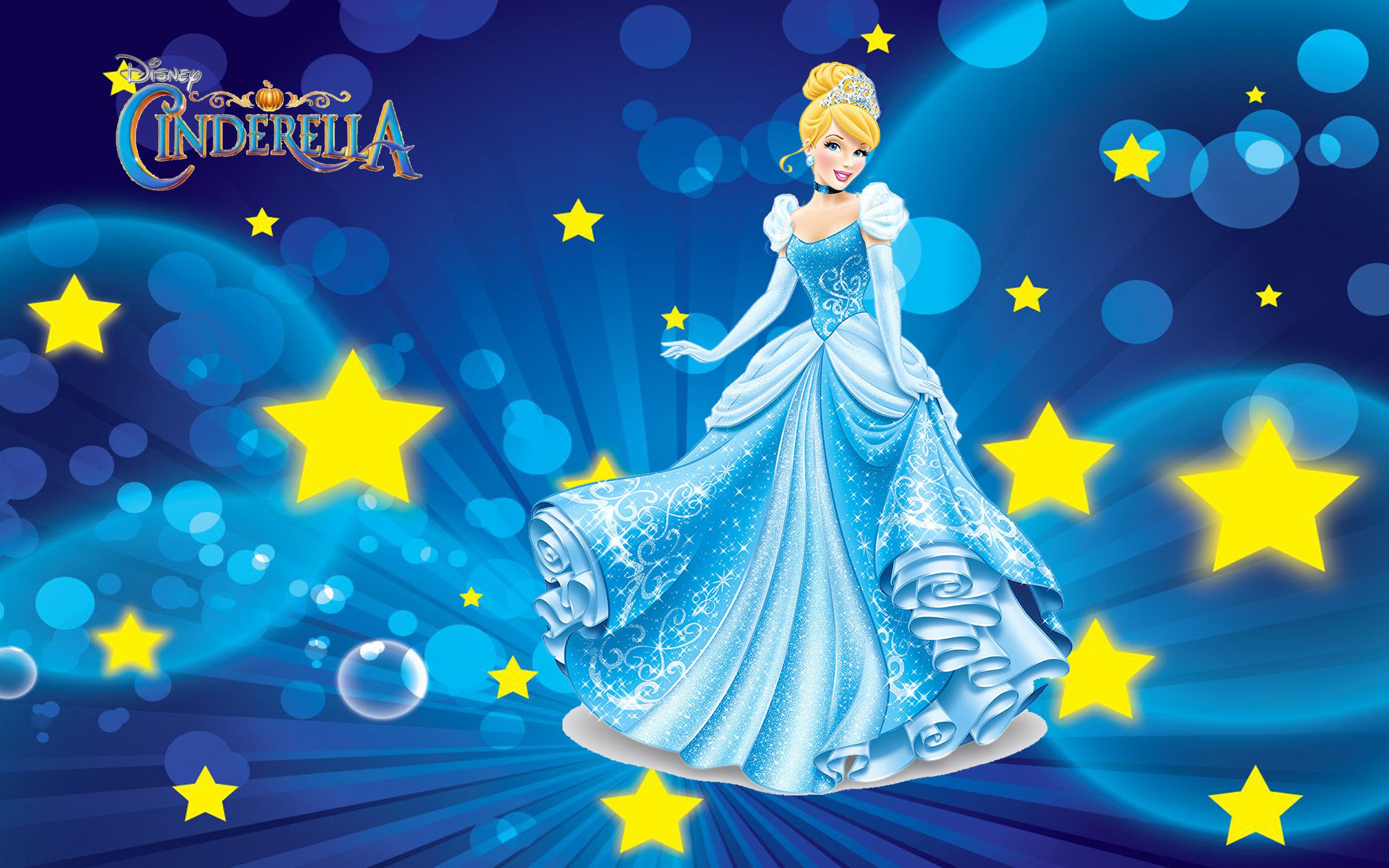 Cenerentola Disney con stelle, 2880x1800 WQXGA, MacBook Pro