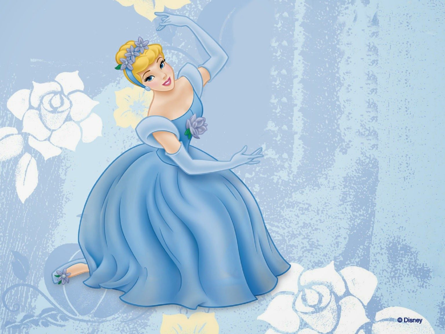 Cenerentola Disney vestito azzurro, 1536x1152 HD, Desktop