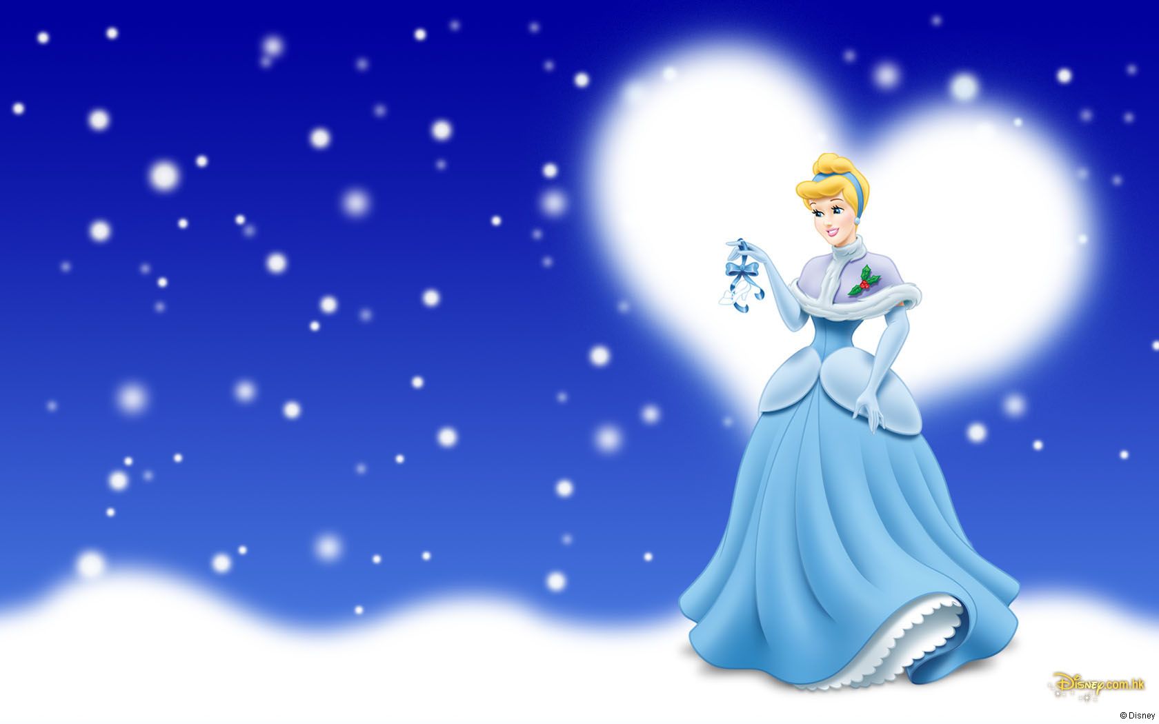 Cenerentola Disney abito blu, 1680x1050 HD, PC