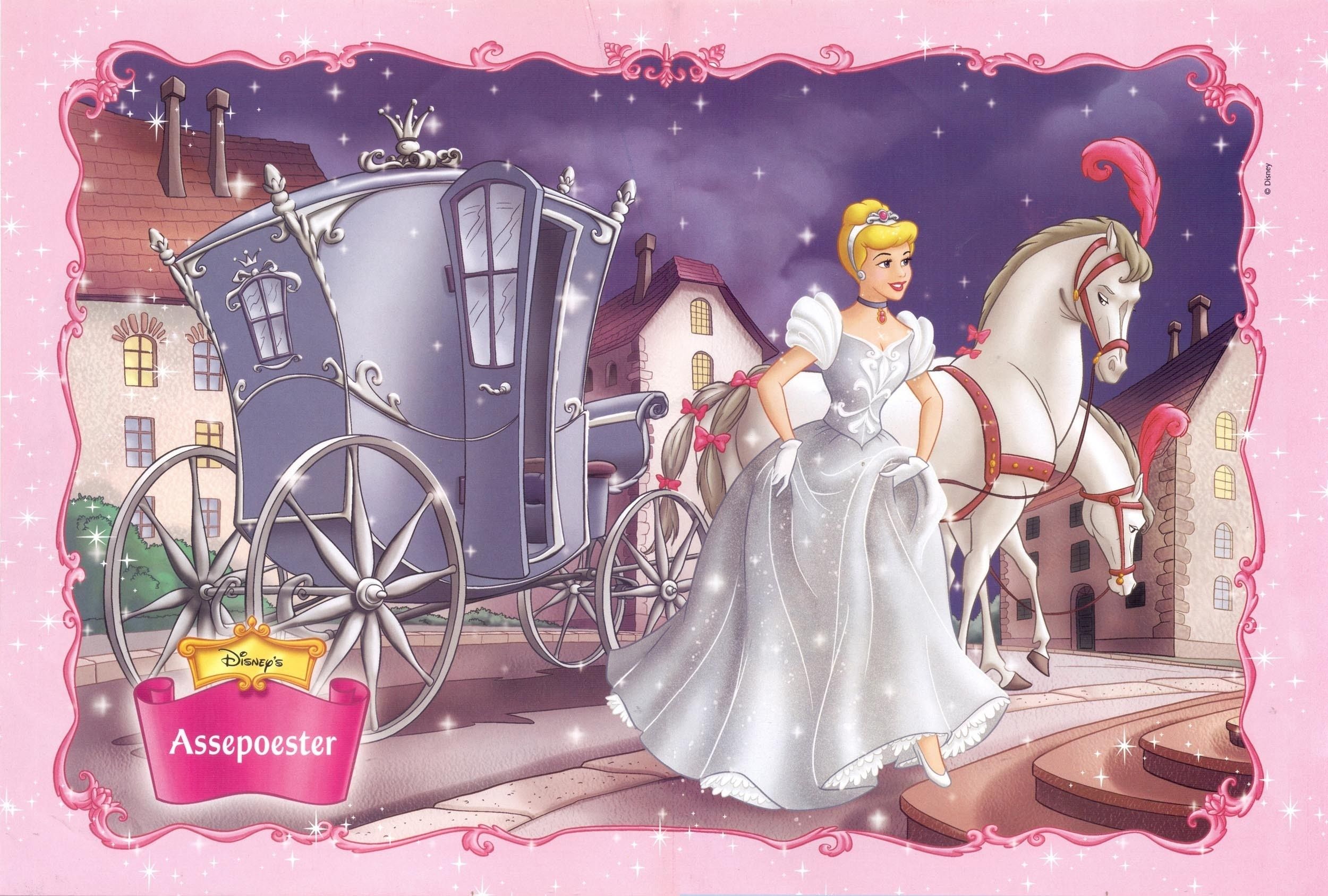 Cenerentola con carrozza e cavallo, 2500x1687 Hi-Res, PC
