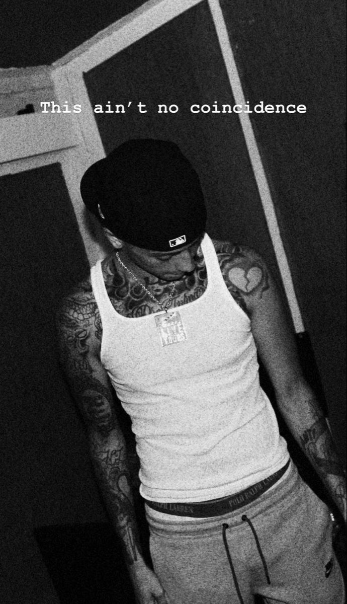 Rapper tatuato bianco e nero, 690x1200 Full HD Verticale, iPhone