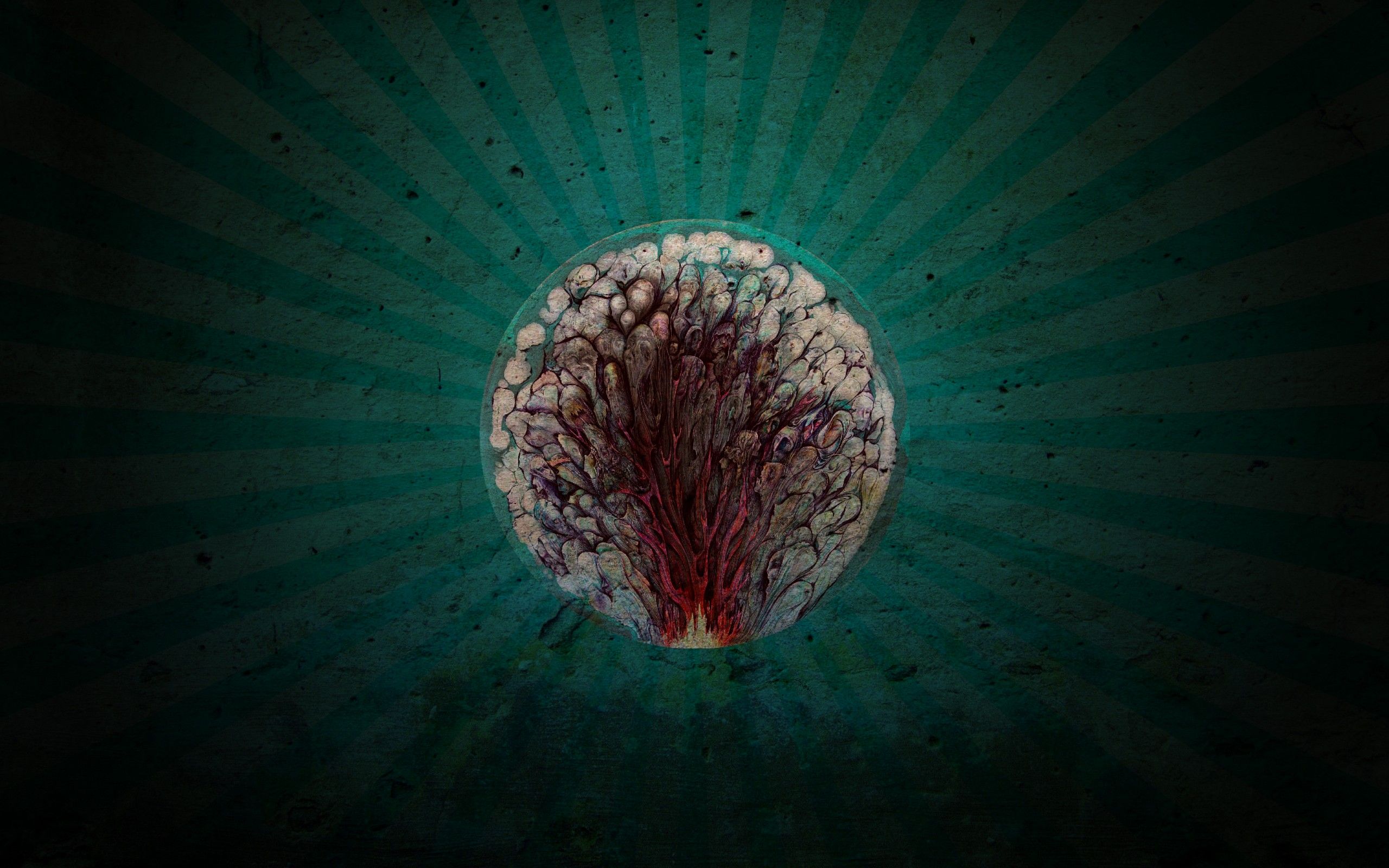 Cervello astratto acquerello colorato, 3134x2299 2K+, Desktop