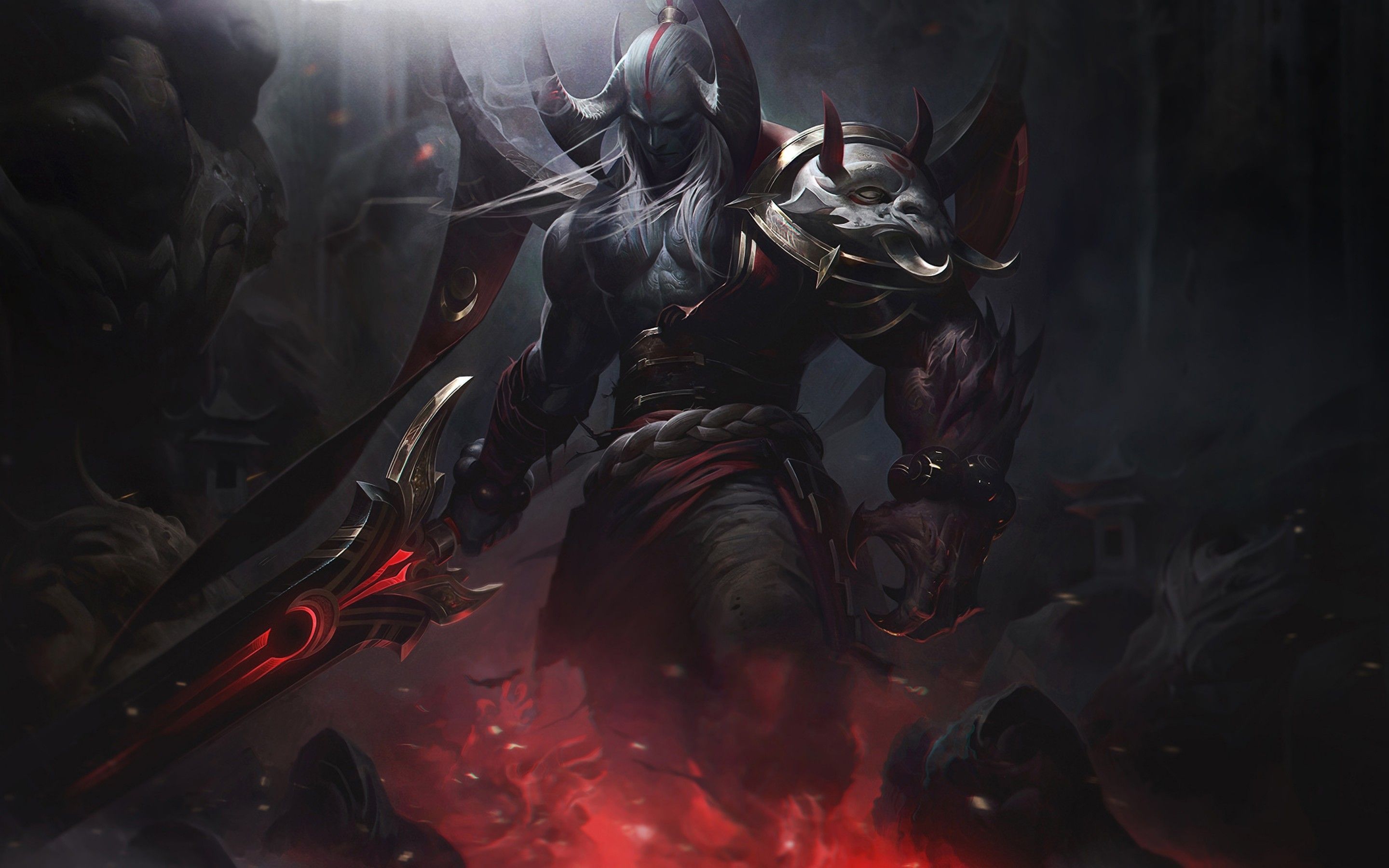 Aatrox Luna di Sangue oscuro, 2880x1800 2K+, MacBook Pro