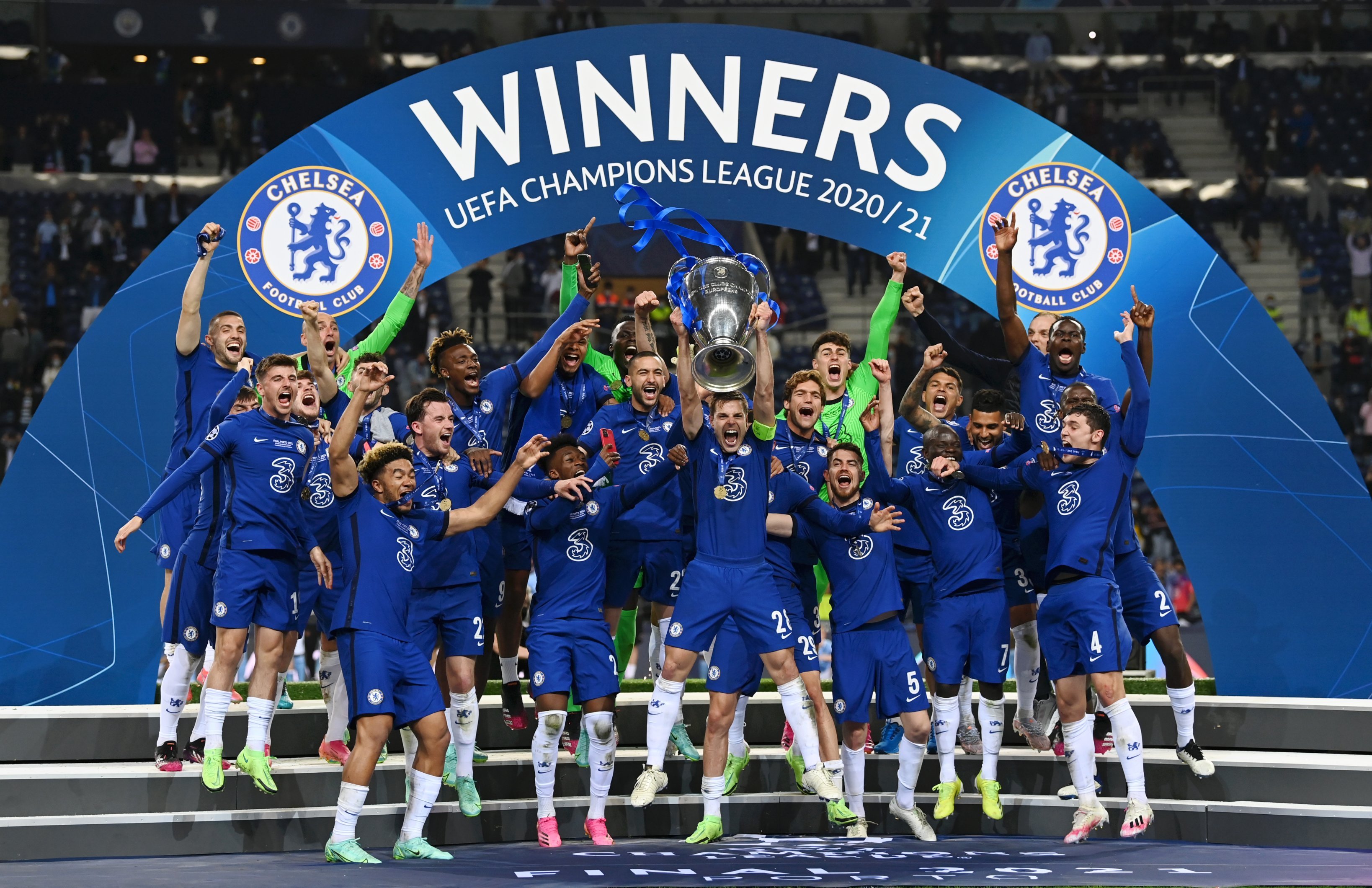 Chelsea Champions League vincitori, 3276x2120 WQXGA, PC