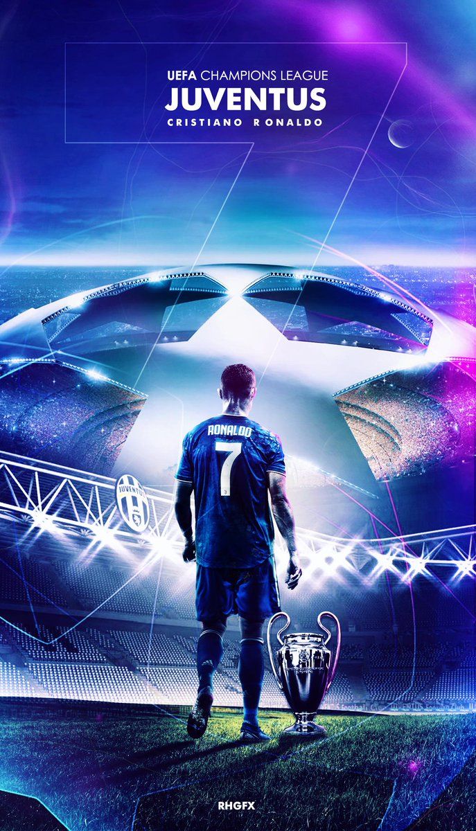 Ronaldo Juventus Champions League, CR7, 687x1200 Full HD Verticale, Smartphone
