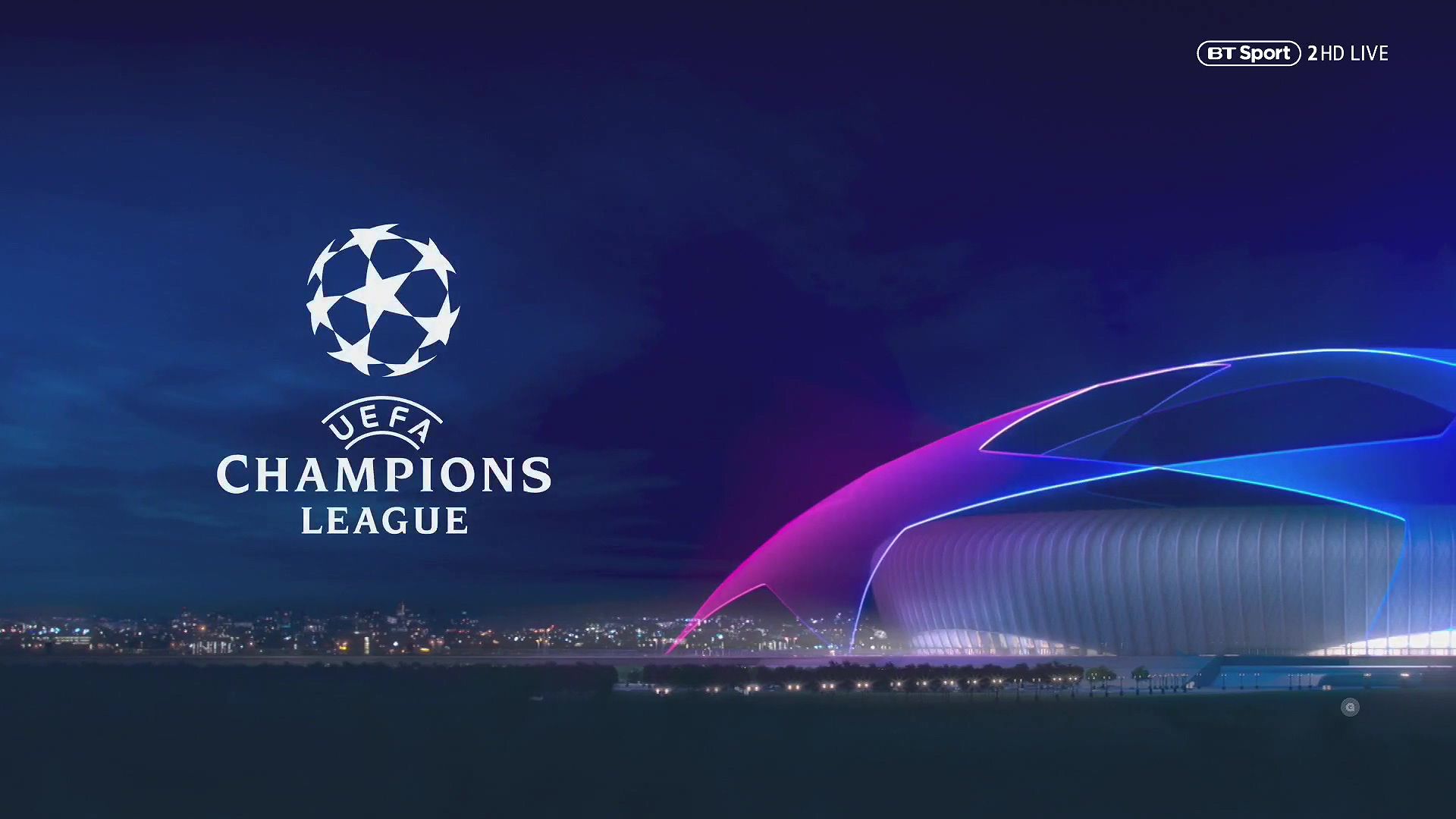 Logo UEFA Champions League stadio, 1920x1080 Full HD, PC Desktop