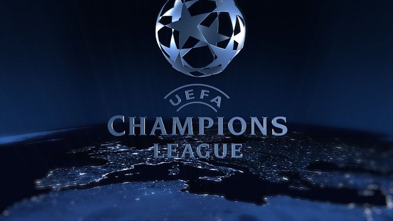 Logo UEFA Champions League notturno, 1280x720 HD, Desktop