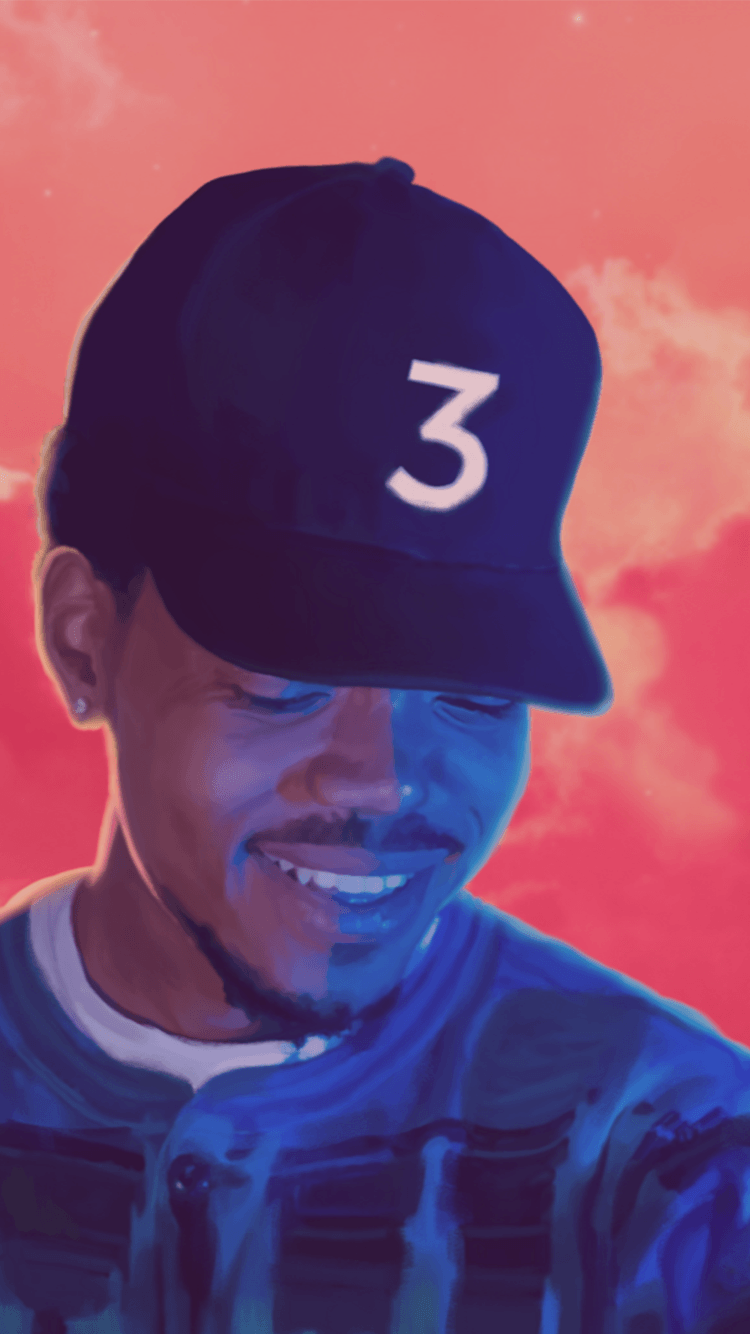 Chance the Rapper cappello numero 3, 750x1334 Verticale, Mobile