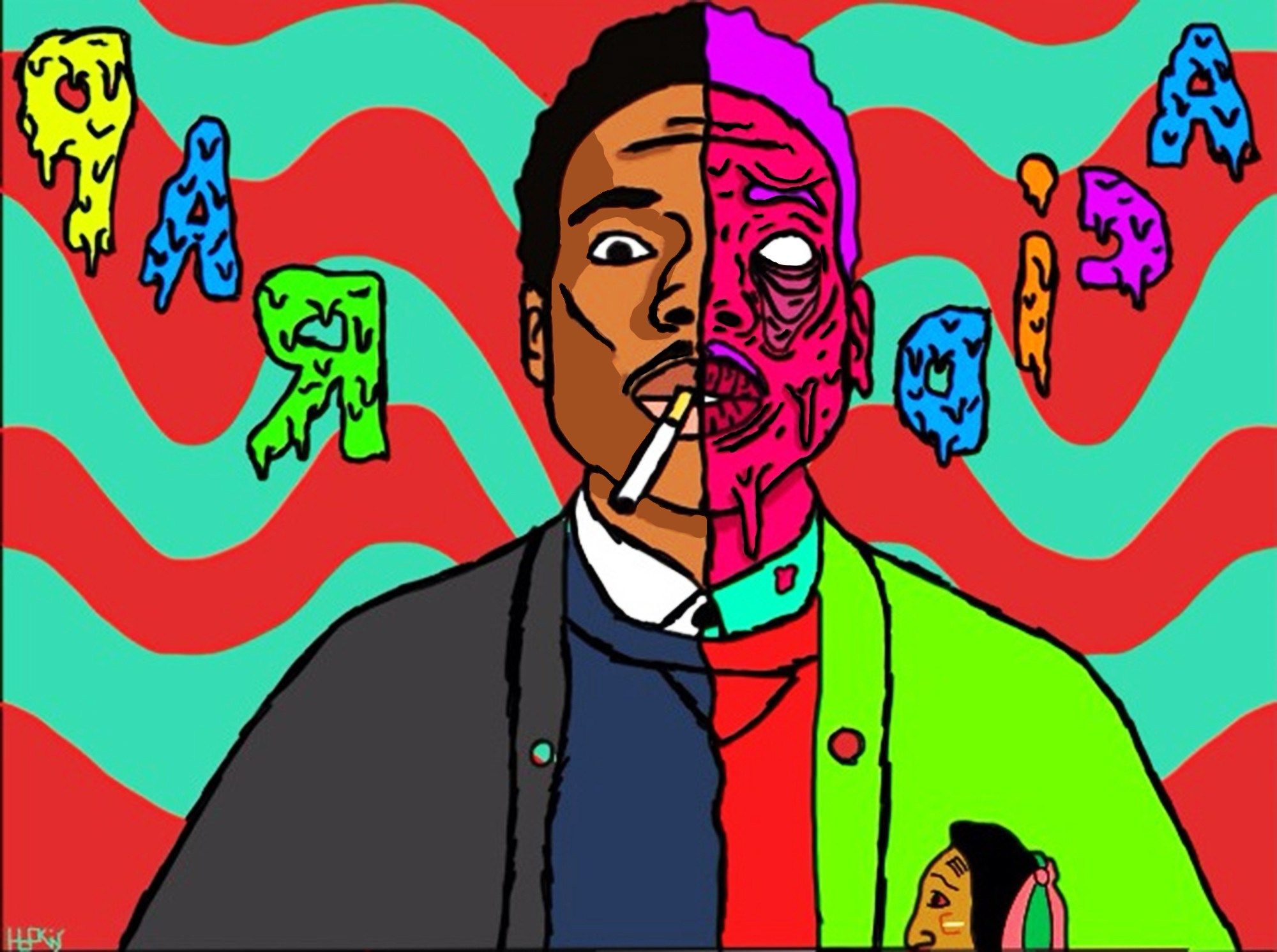 Chance the Rapper tra le nuvole, 750x1334 Verticale, Telefono