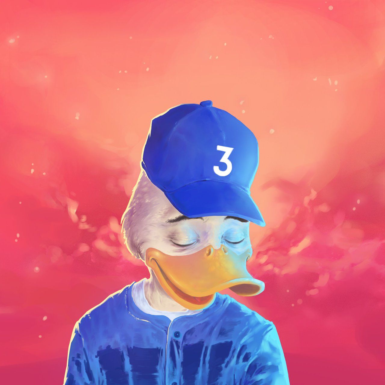 Papero con cappellino numero 3, 1280x1280 720p, Laptop