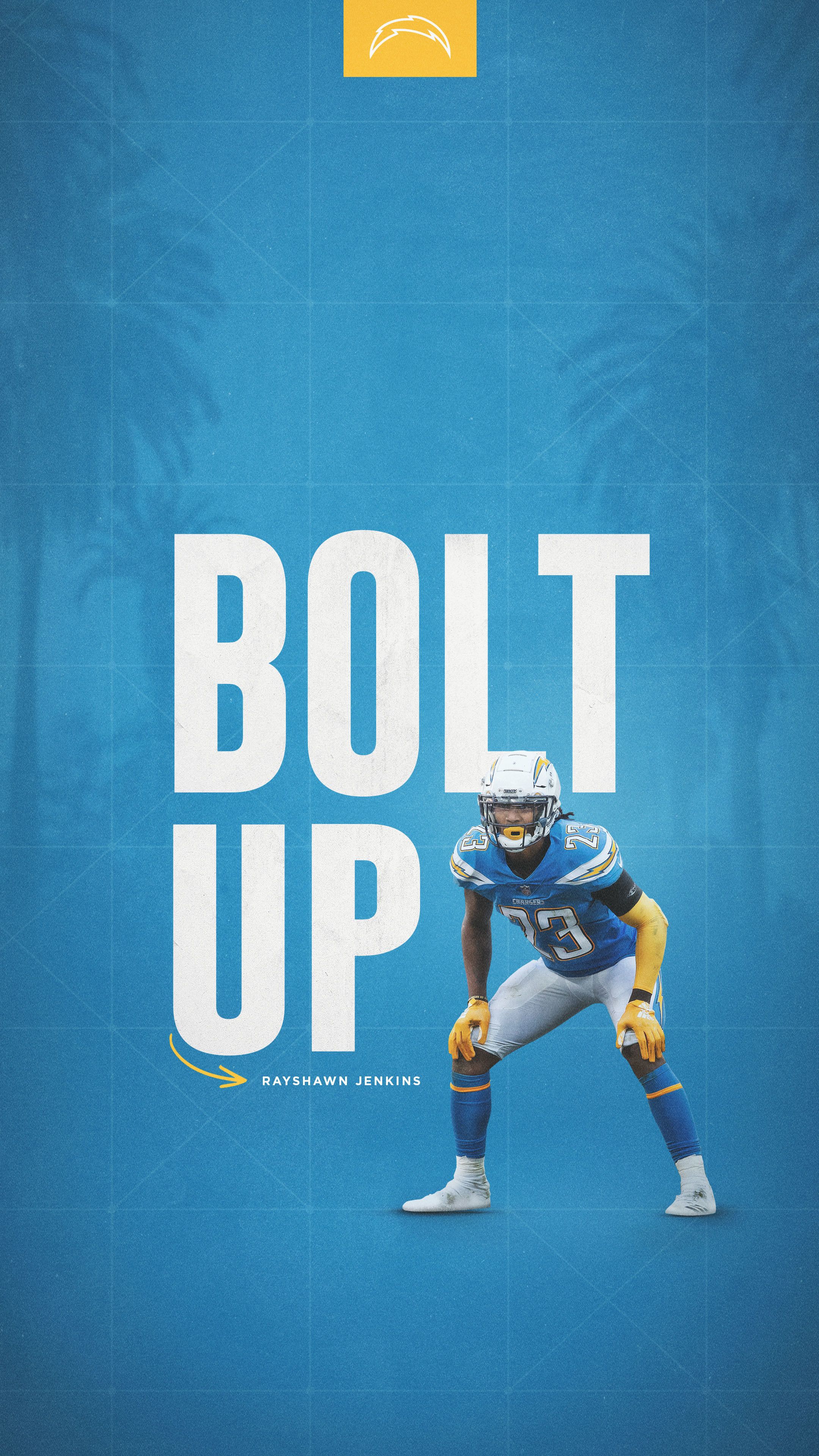 Giocatore football Chargers Mike Williams, 2160x3840 Verticale, iPhone Pro