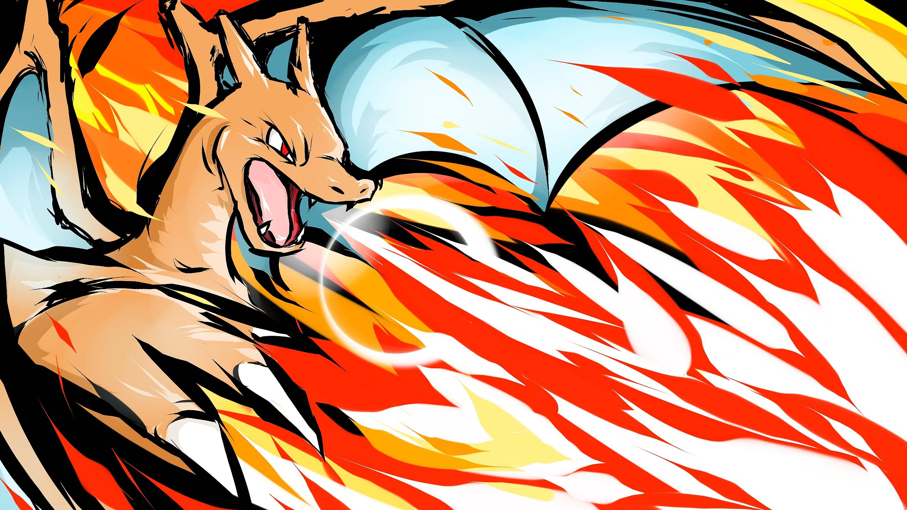 Charizard Pokémon fuoco, 2900x1631 WQXGA, Laptop