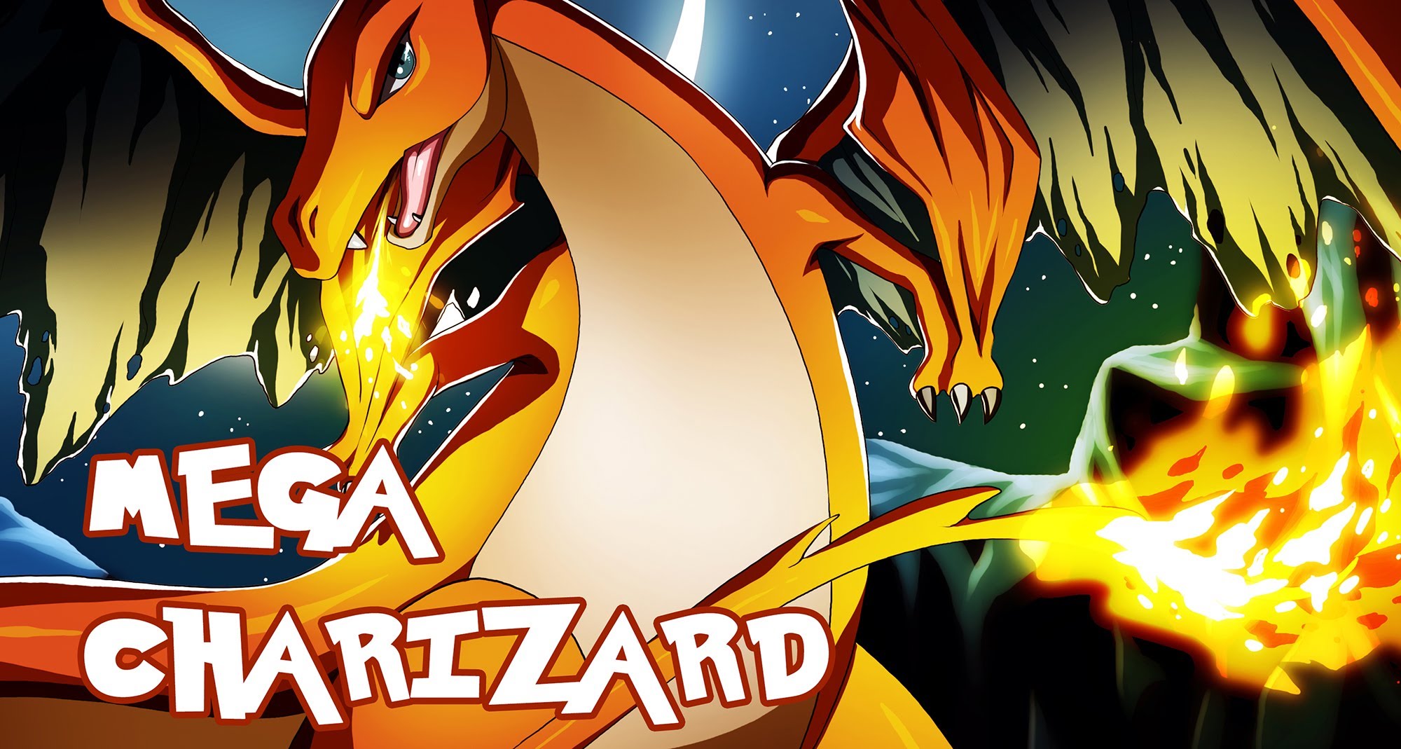 Mega Charizard Pokemon fuoco, Nintendo, 2000x1069 Hi-Res, Desktop