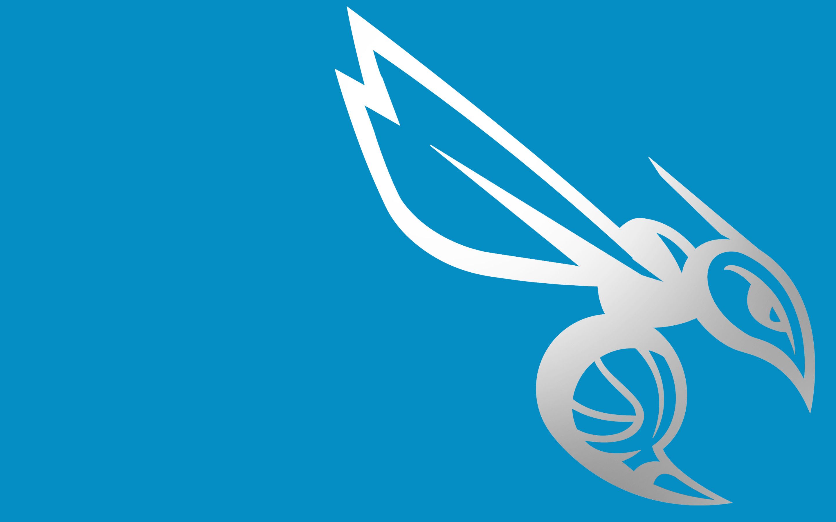Logo Hornets calabrone blu, 2880x1800 2K+, MacBook Pro