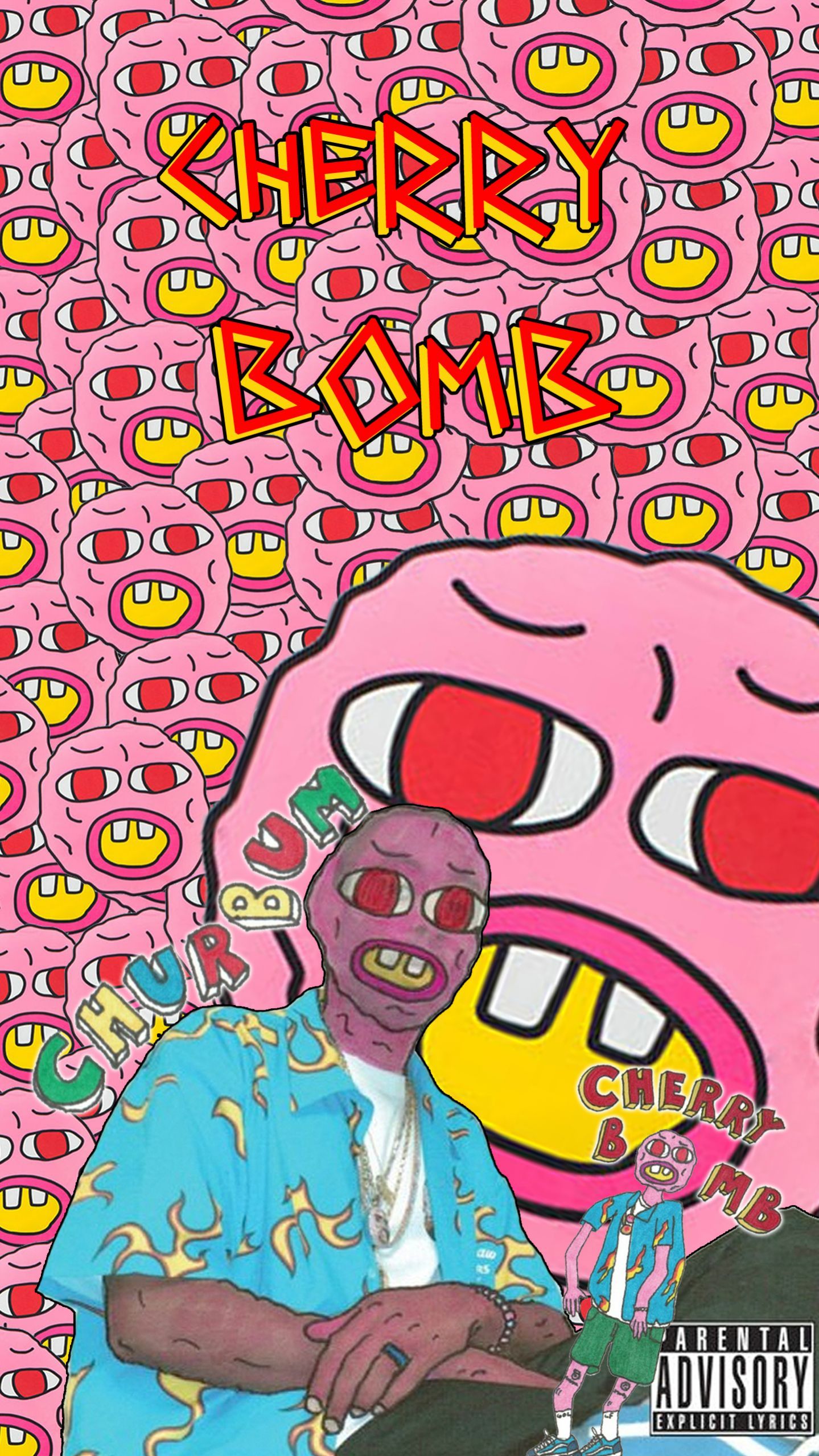 Cherry Bomb di Tyler the Creator, 878x1778 Full HD Verticale, iPhone