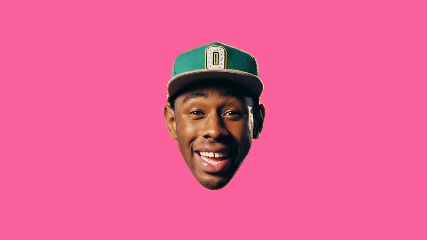 Tyler the Creator, sfondo rosa, 1366x768 HD, Desktop