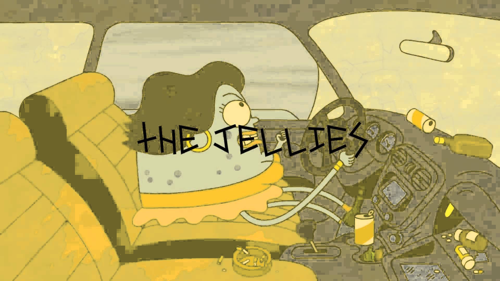 Personaggio animato in auto, giallo, 1920x1080 1080p, Desktop