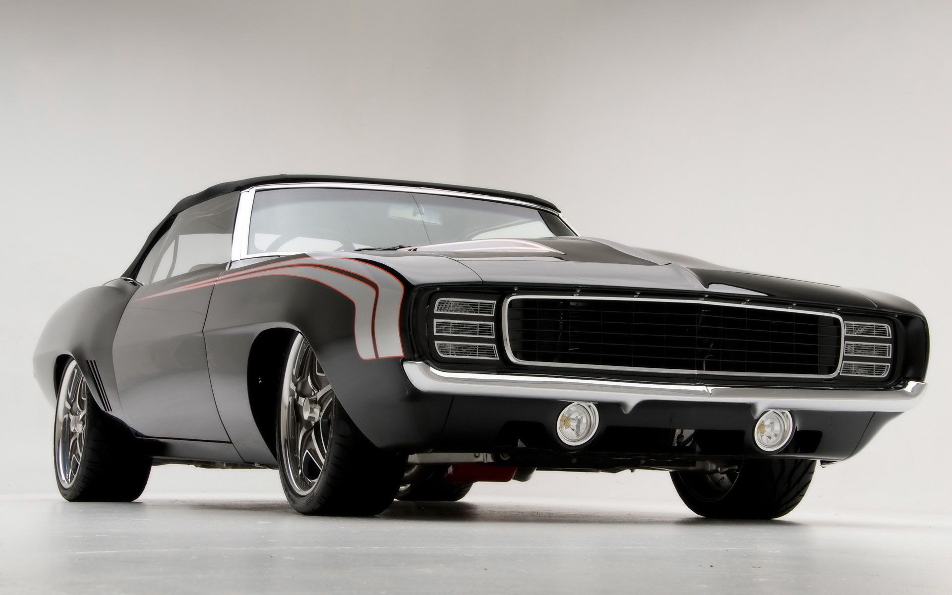 Chevy Camaro nera del 1969, 1920x1200 Full HD+, PC