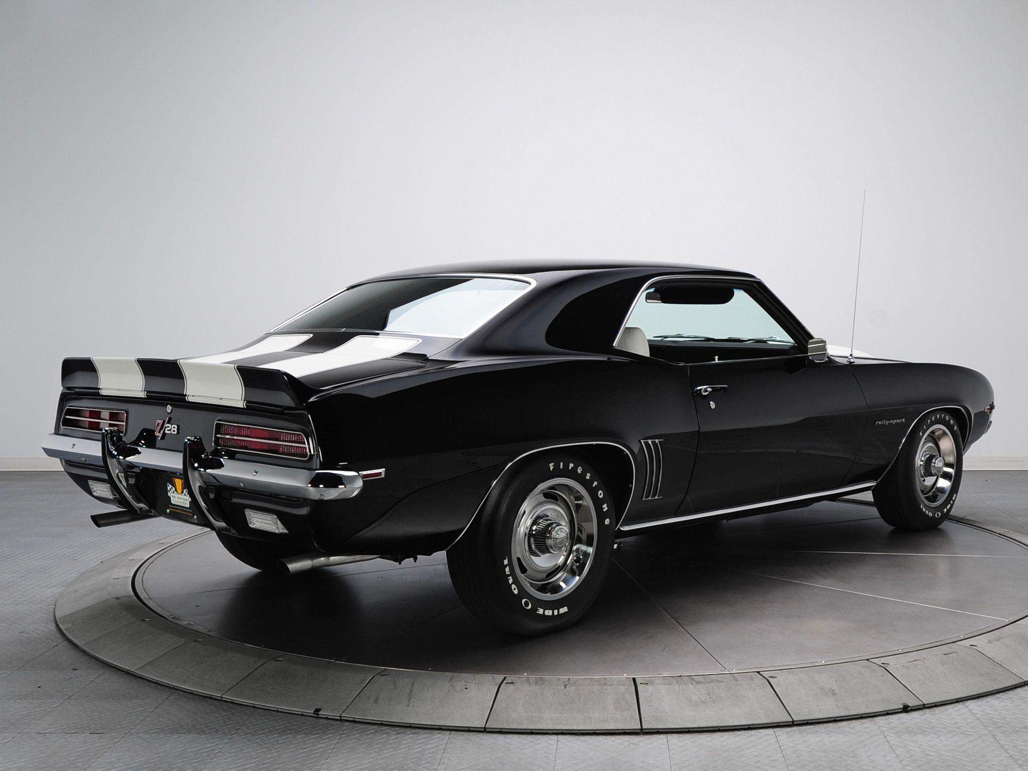 Chevy Camaro nera 1969, 2048x1536 Hi-Res, PC Desktop