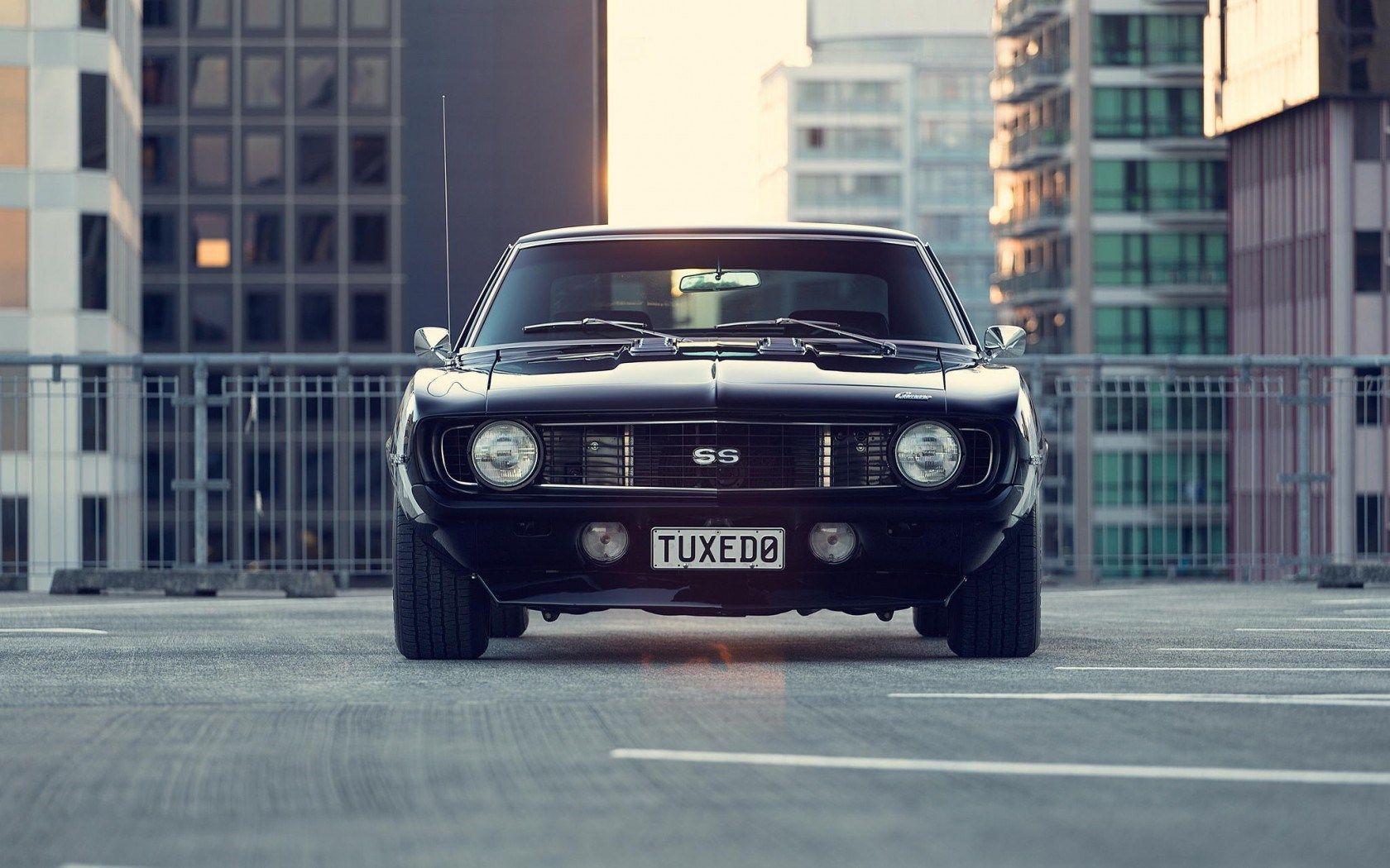 Chevy Camaro nera 1969, 1680x1050 HD Ready, Laptop