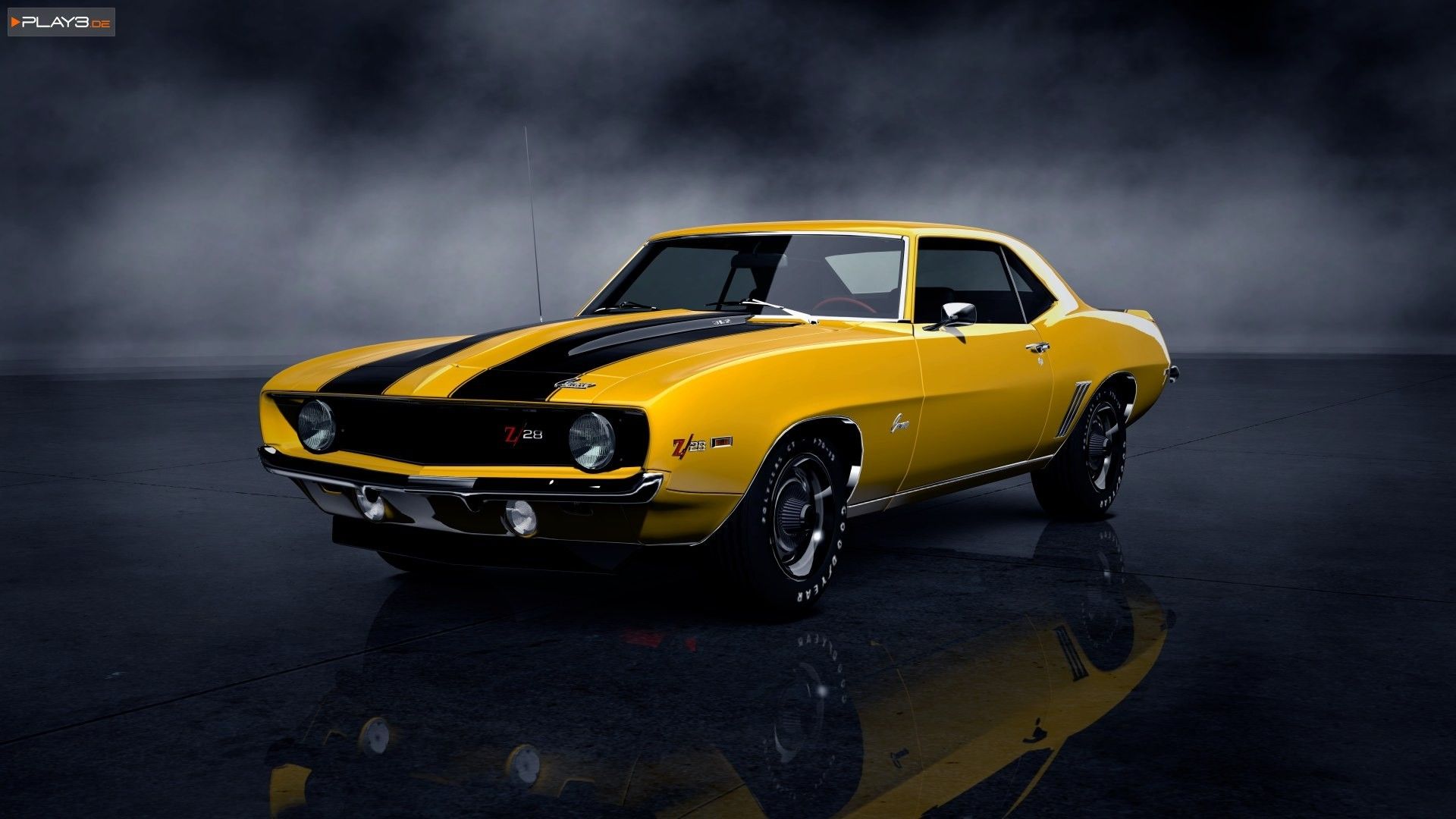 Chevy Camaro giallo 1969, 1920x1080 1080p, Laptop