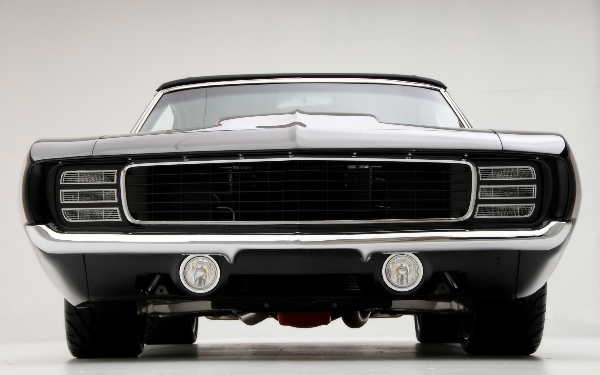 Chevrolet Camaro nero 1969, 1920x1200 Full HD+, Desktop