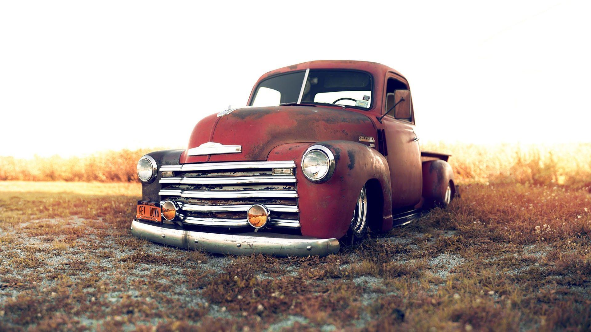 Camion Chevrolet arrugginito vintage, 1920x1080 1080p, PC Desktop