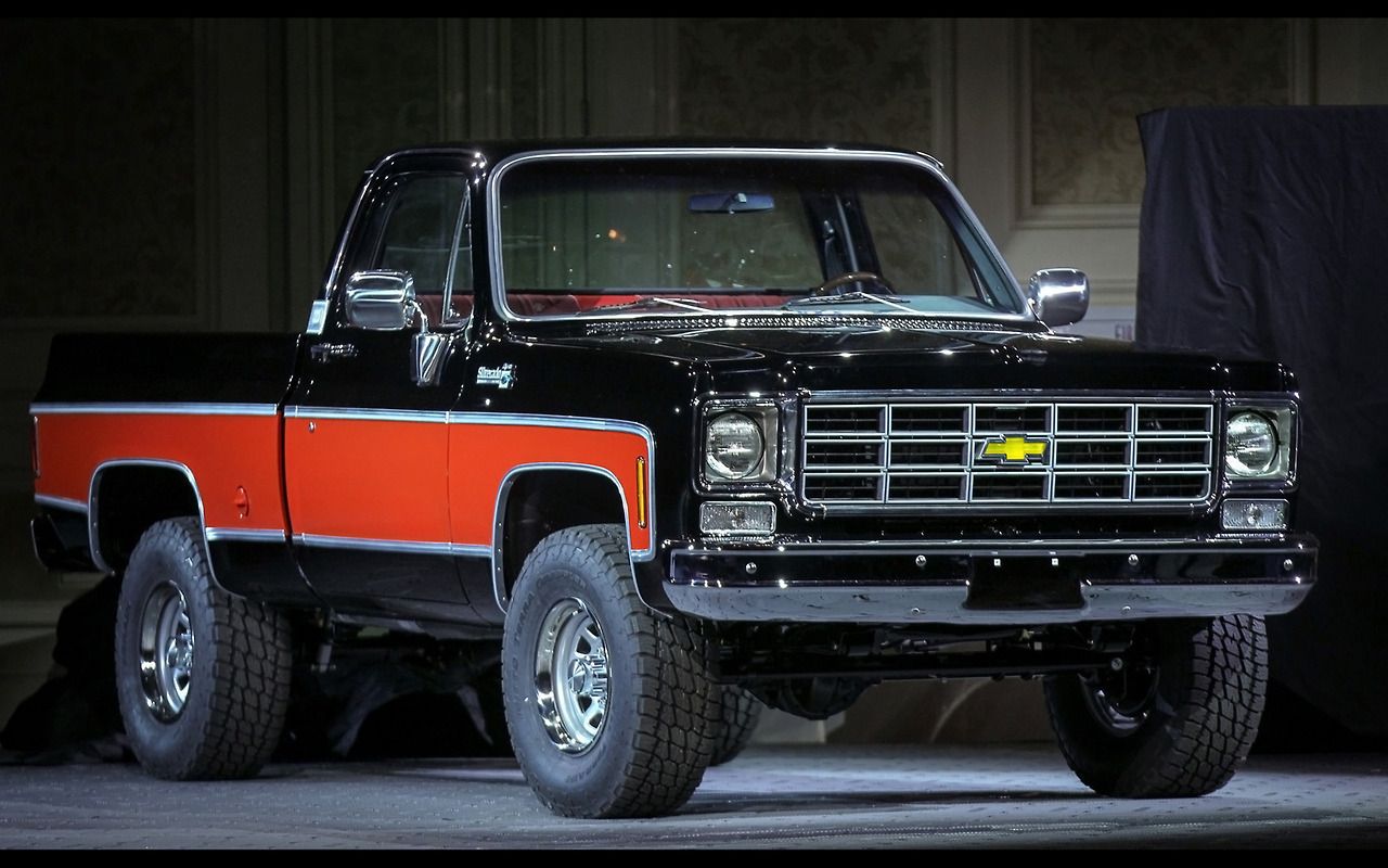 Pickup Chevy classico nero arancio, 1280x800 720p, Lenovo Legion