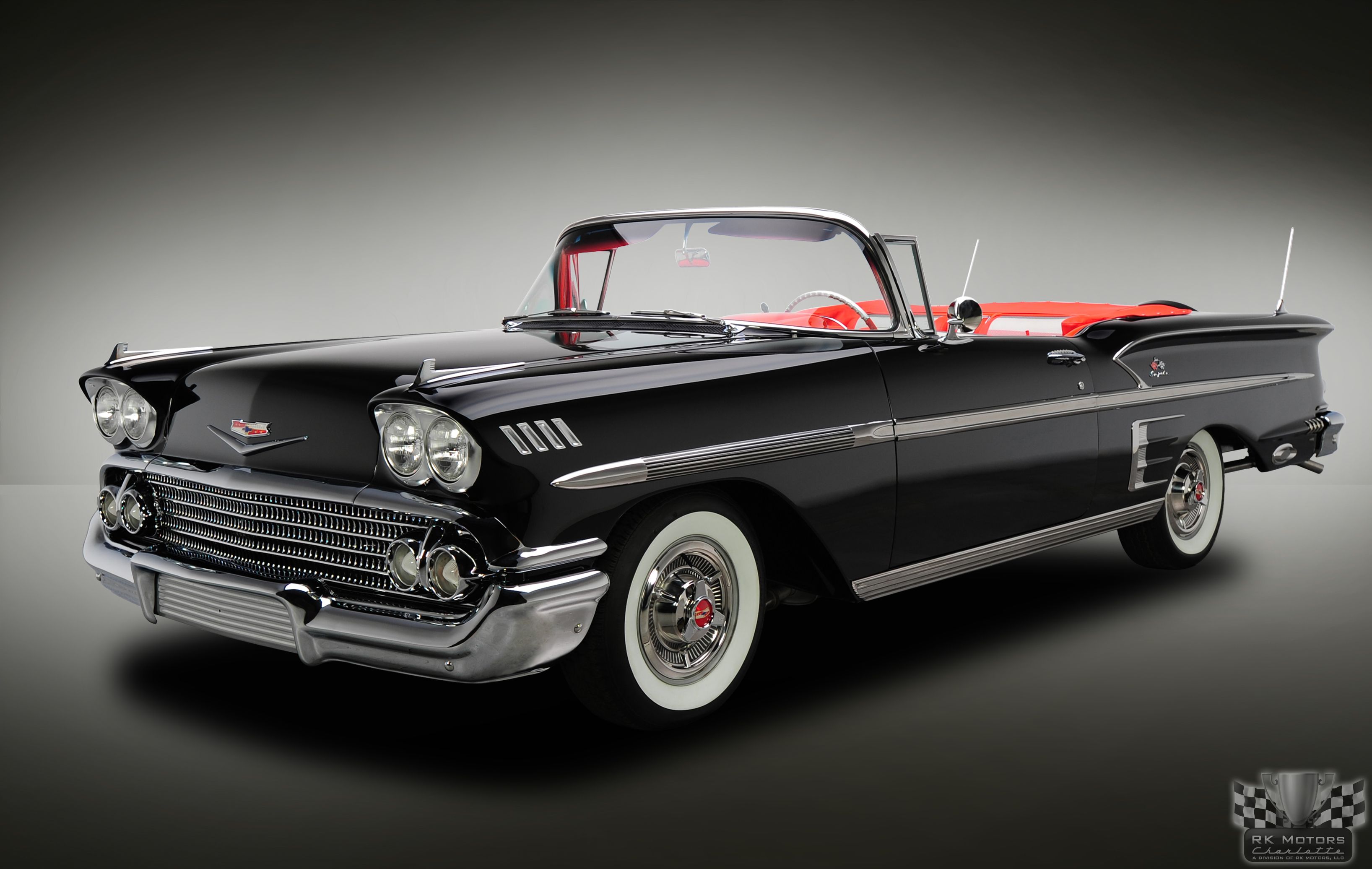 Chevrolet Impala decappottabile nera, 3272x2072 2K, PC