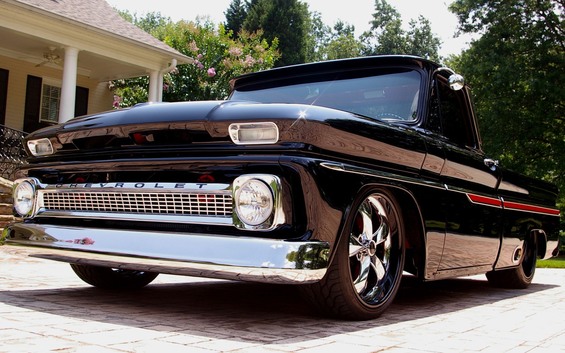 Chevrolet pickup classico nero, 1920x1200 Full HD+, Desktop