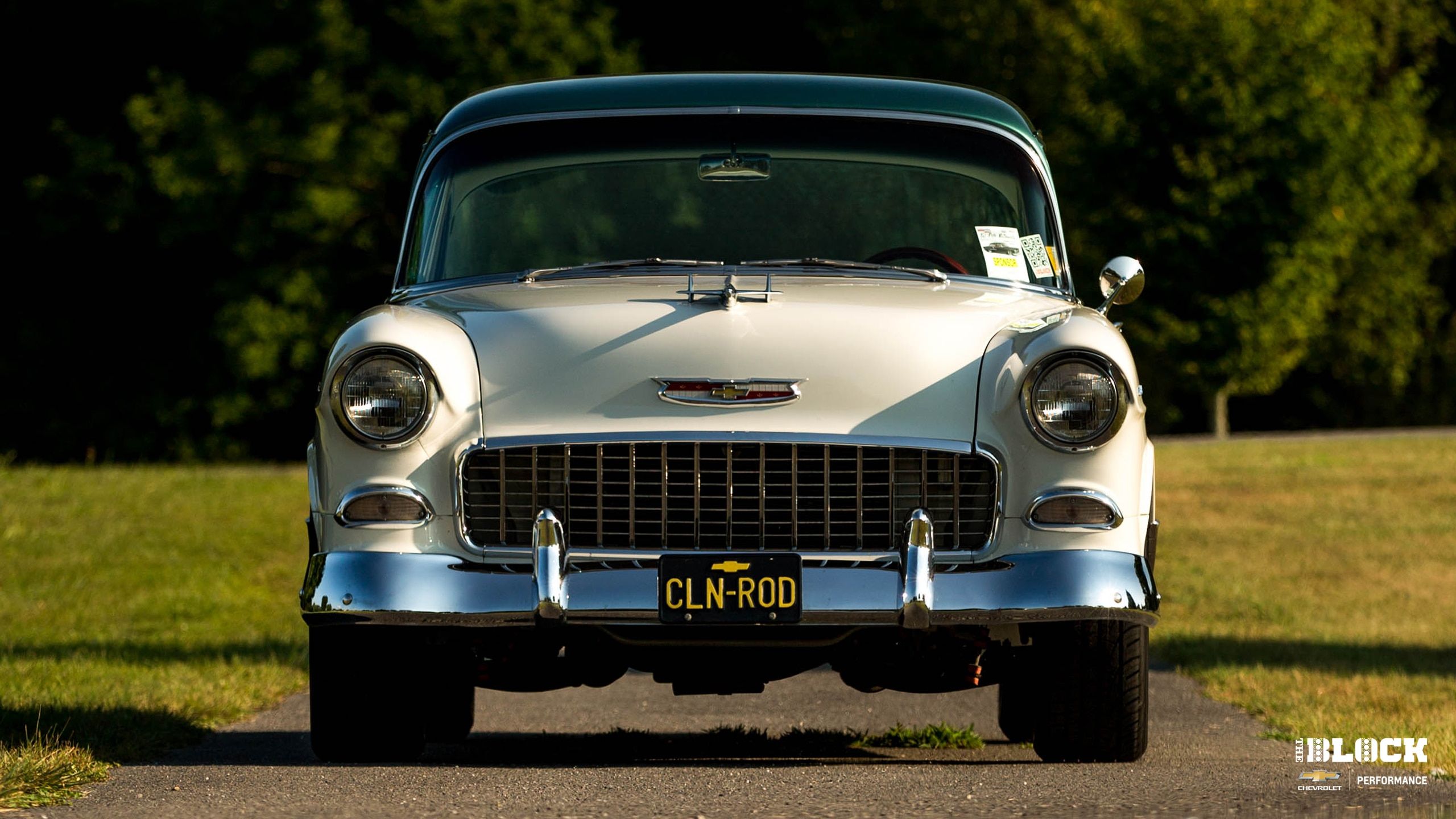 Chevy Bel Air classica argento, 2560x1440 2K QHD, Monitor Gaming