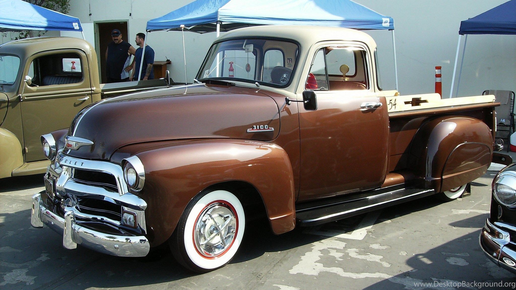 Chevy pickup classico marrone, 2048x1152 Hi-Res, Desktop