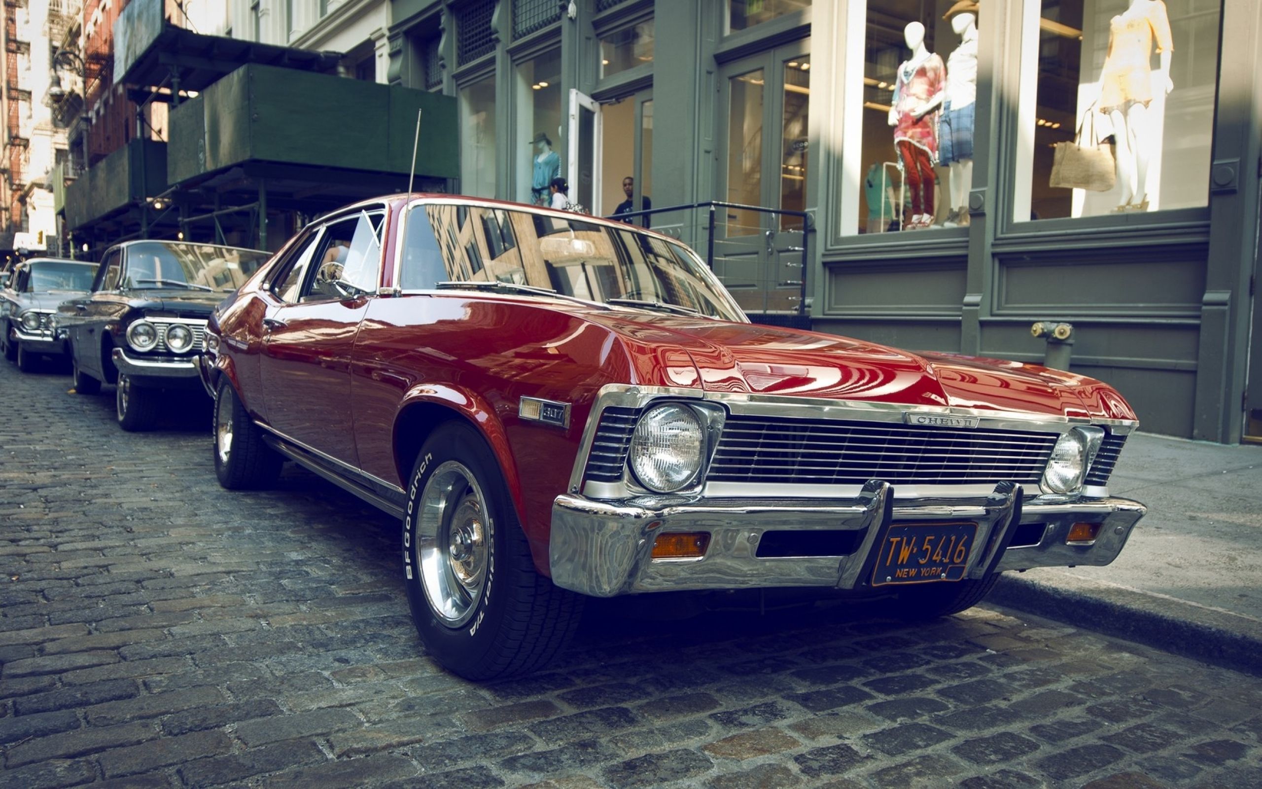 Chevrolet Chevy Nova rossa, 2560x1600 2K, MacBook Pro
