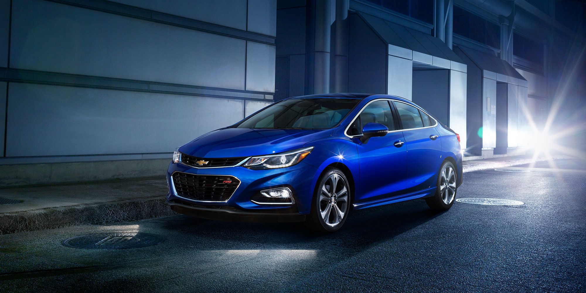 Chevrolet Cruze blu, 2000x1000 2K, PC
