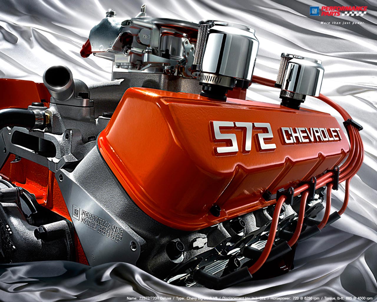 Motore Chevrolet 572 rosso, 1280x1024 720p, Lenovo Legion