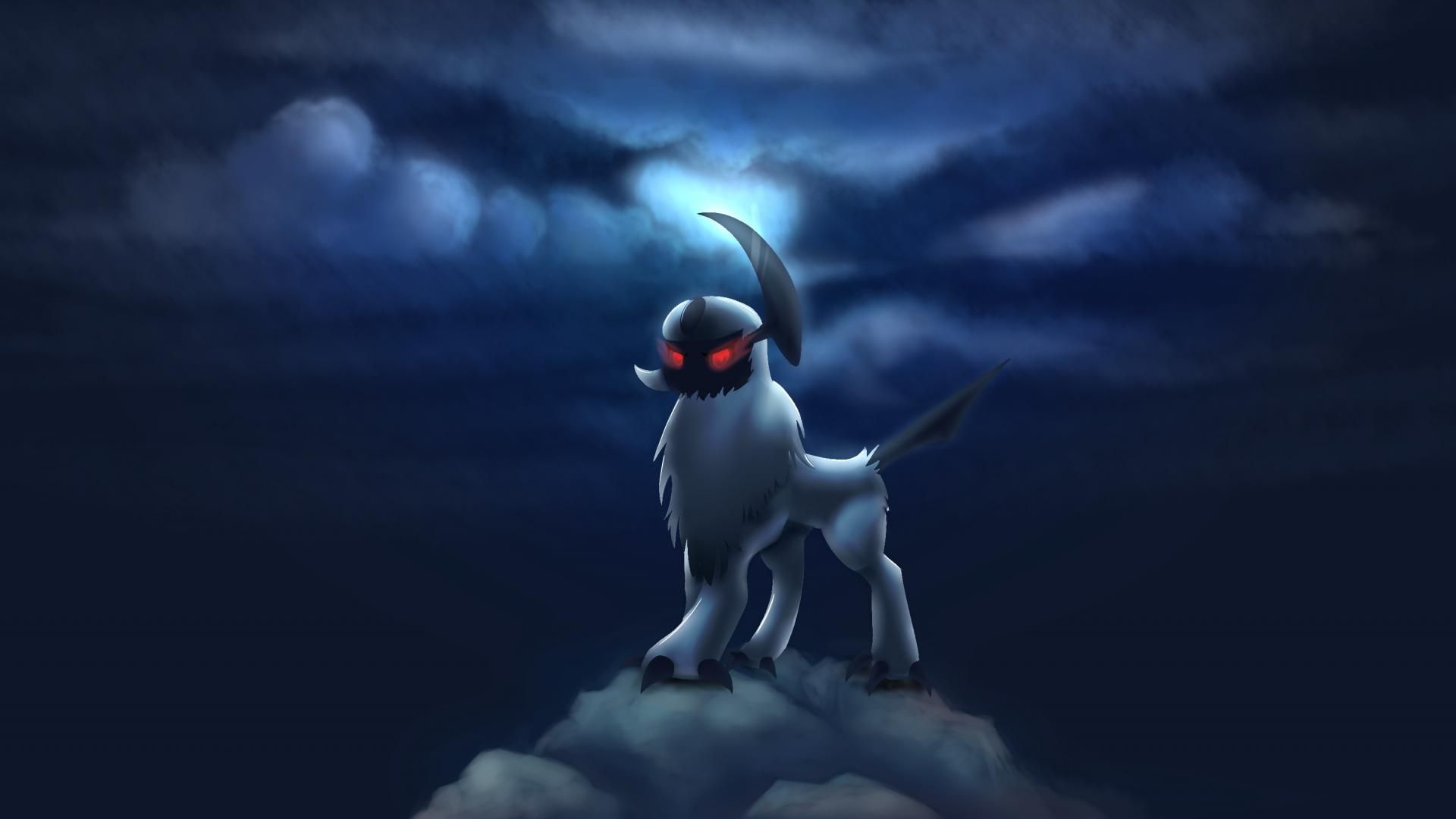 Absol in città distrutta, 1920x1080 Full HD 1080p, Desktop