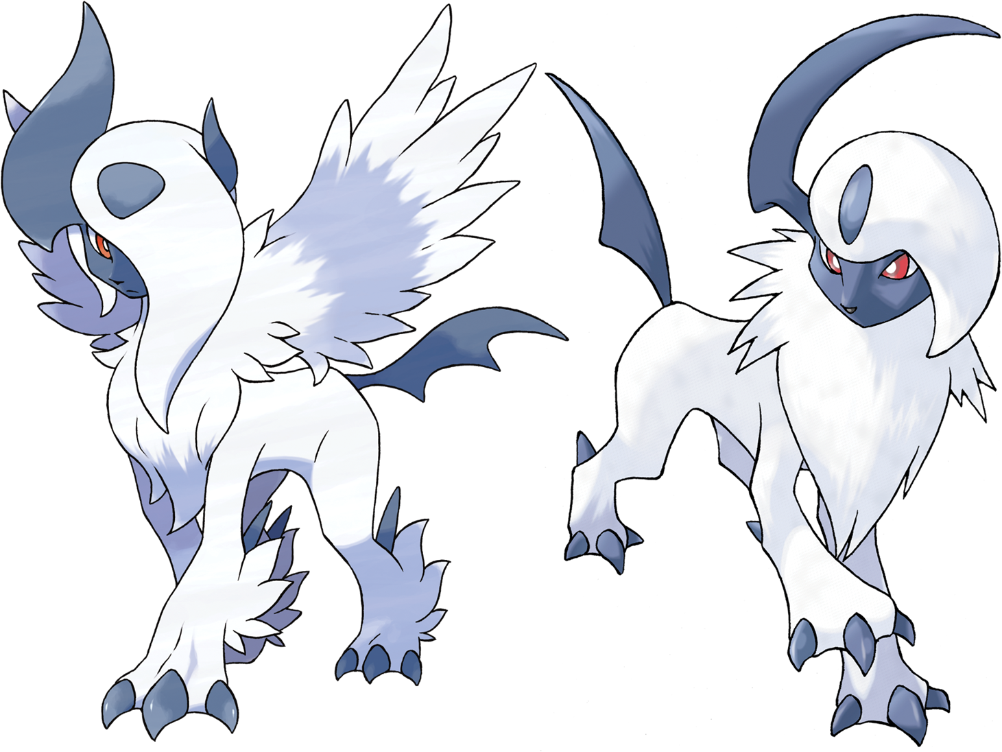 Mega Absol Pokémon shiny, 1024x1248 Full HD Verticale, Smartphone