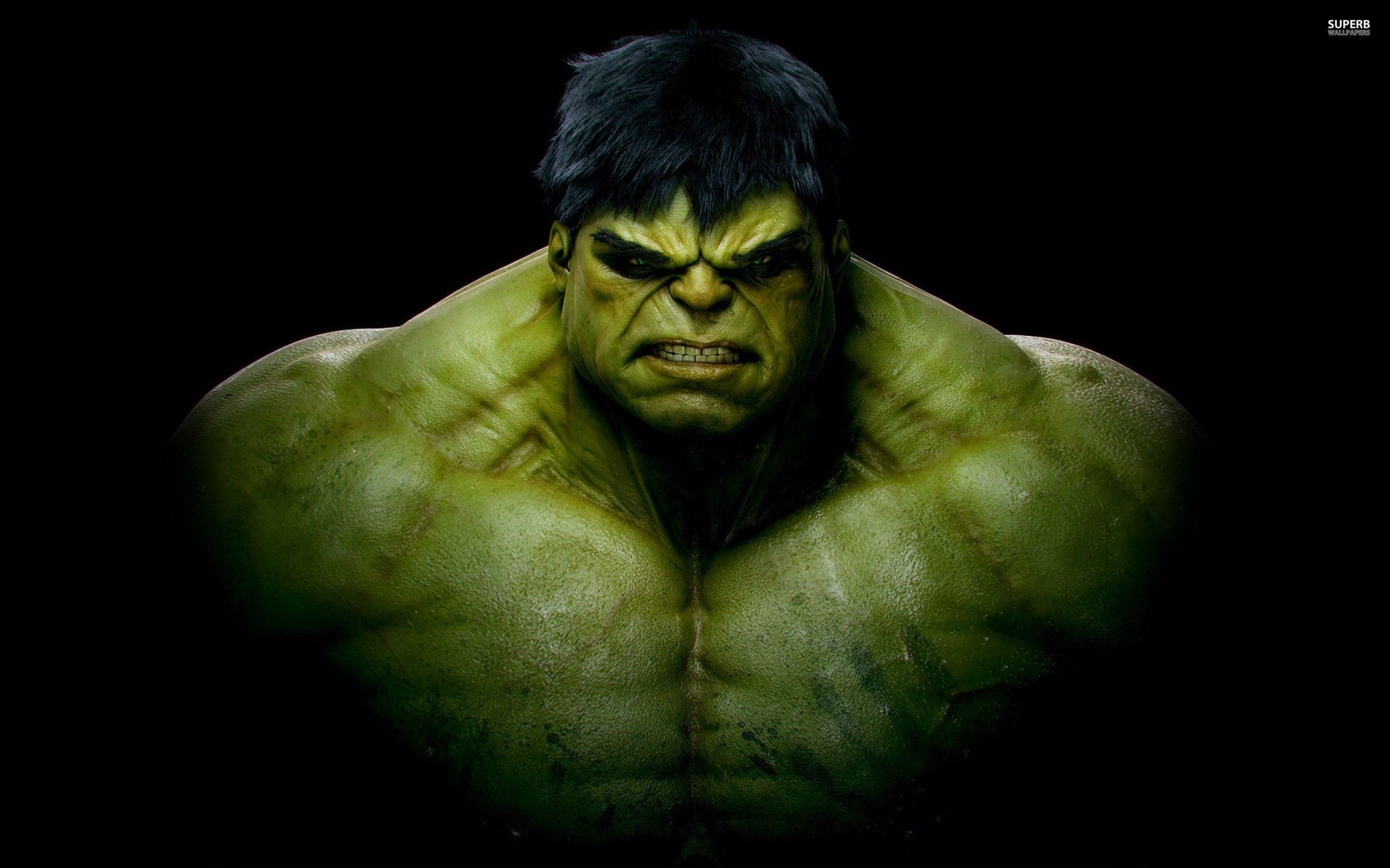 Hulk verde sfondo nero, 2880x1800 WQXGA, PC