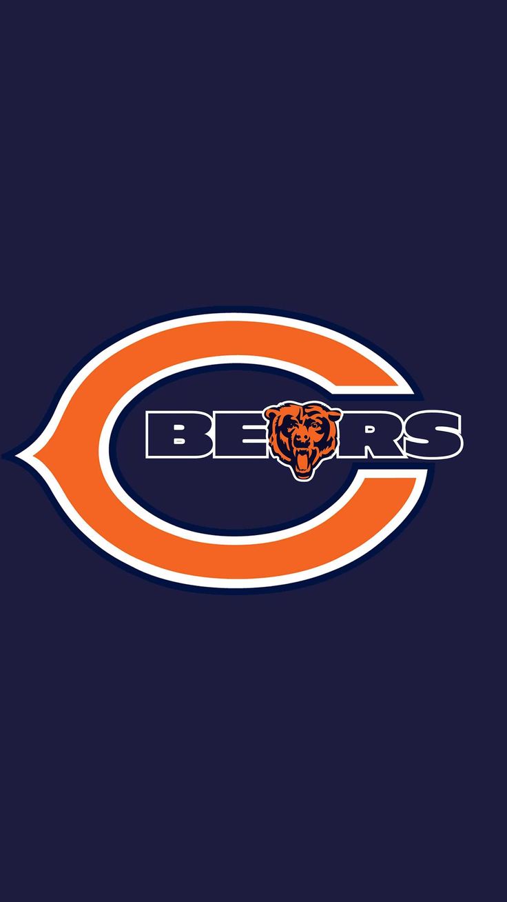 Logo Chicago Bears NFL, 736x1308 Full HD Verticale, iPhone