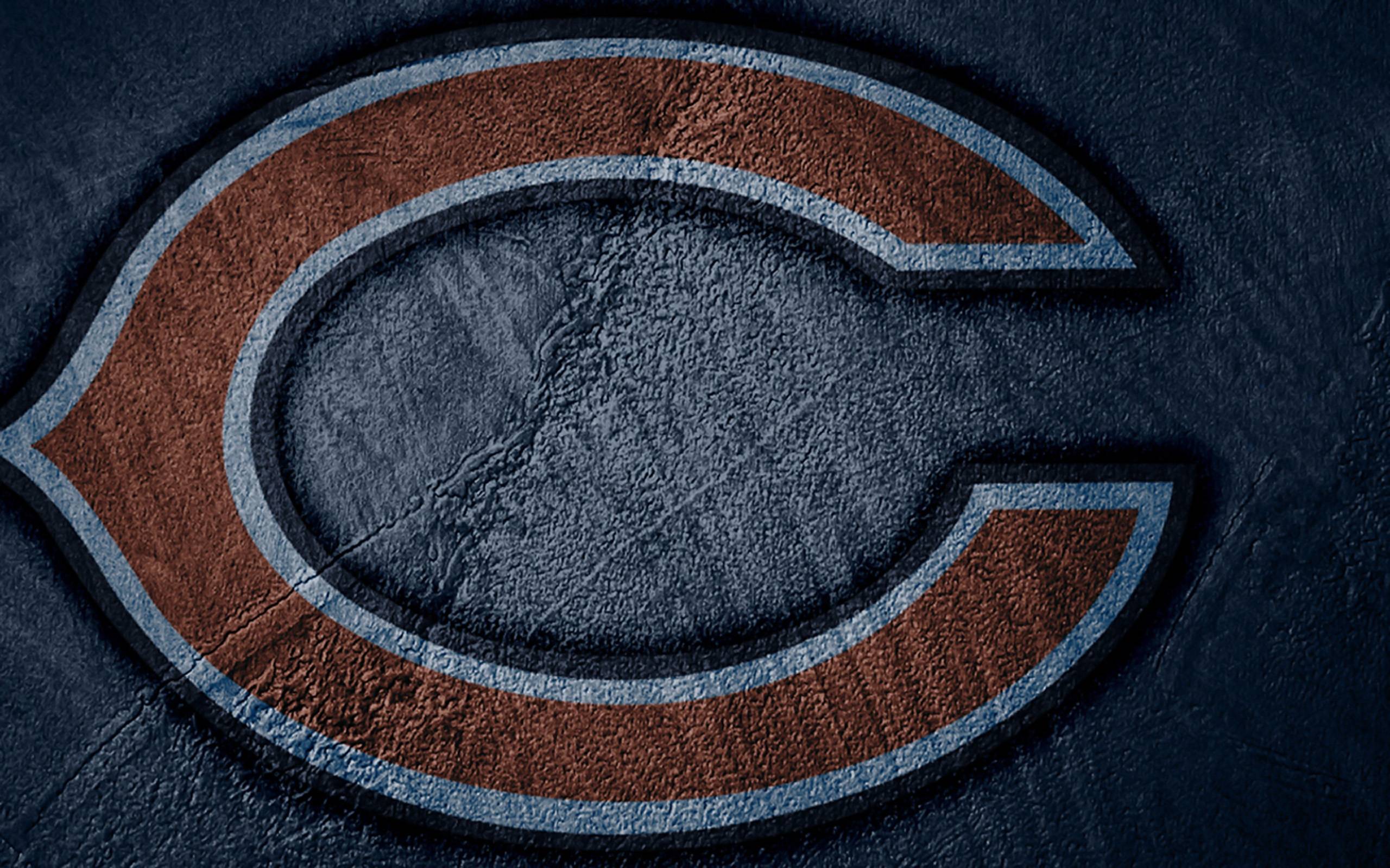 Logo Chicago Bears su tessuto, 2560x1600 WQXGA, MacBook Pro