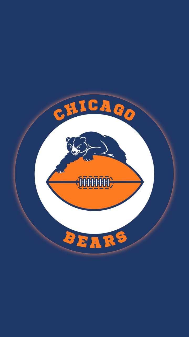 Logo Chicago Bears orso pallone, 720x1280 Full HD Verticale, iPhone