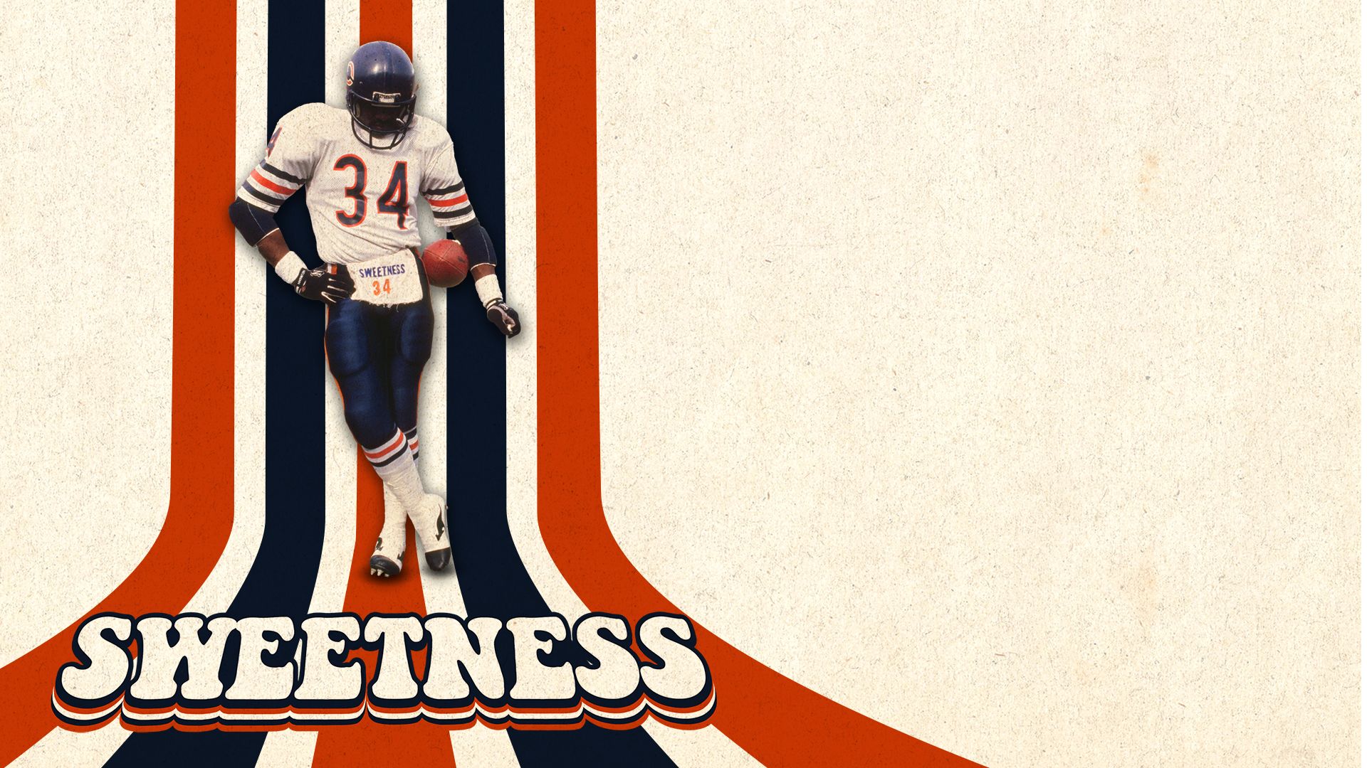 Chicago Bears giocatore Sweetness, 1920x1080 Full HD 1080p, PC Desktop