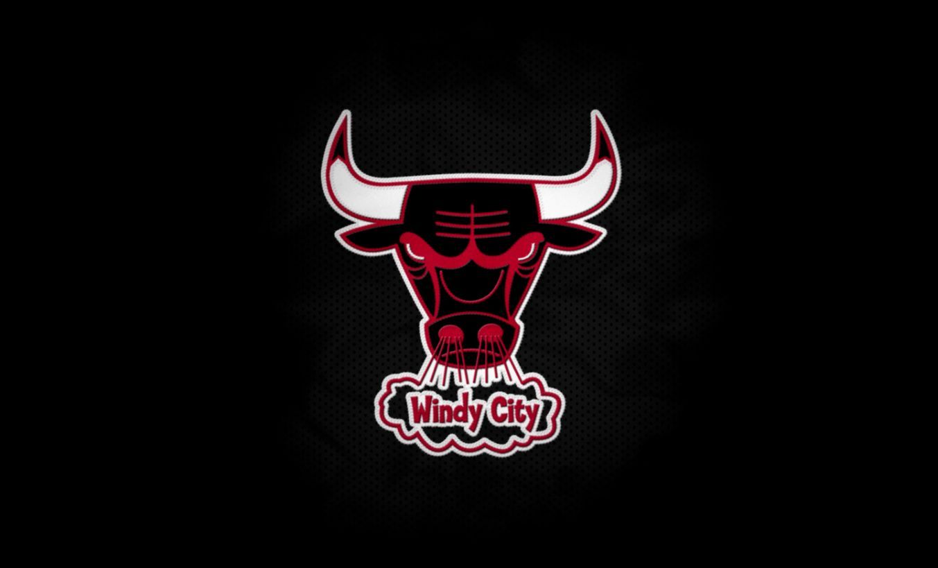 Logo Chicago Bulls Windy City, 1353x819 HD, ROG Asus Laptop