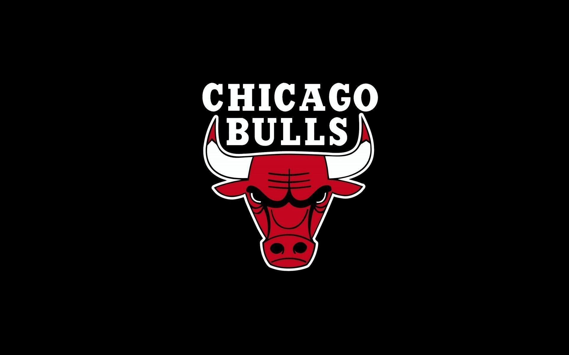 Logo Chicago Bulls sfondo nero, 1920x1200 Full HD+ WUXGA, Desktop
