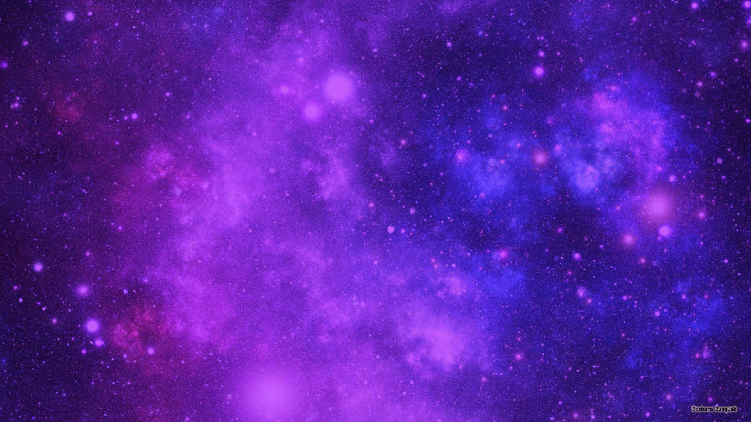 Galassia viola e blu, 2560x1440 2K QHD, PC